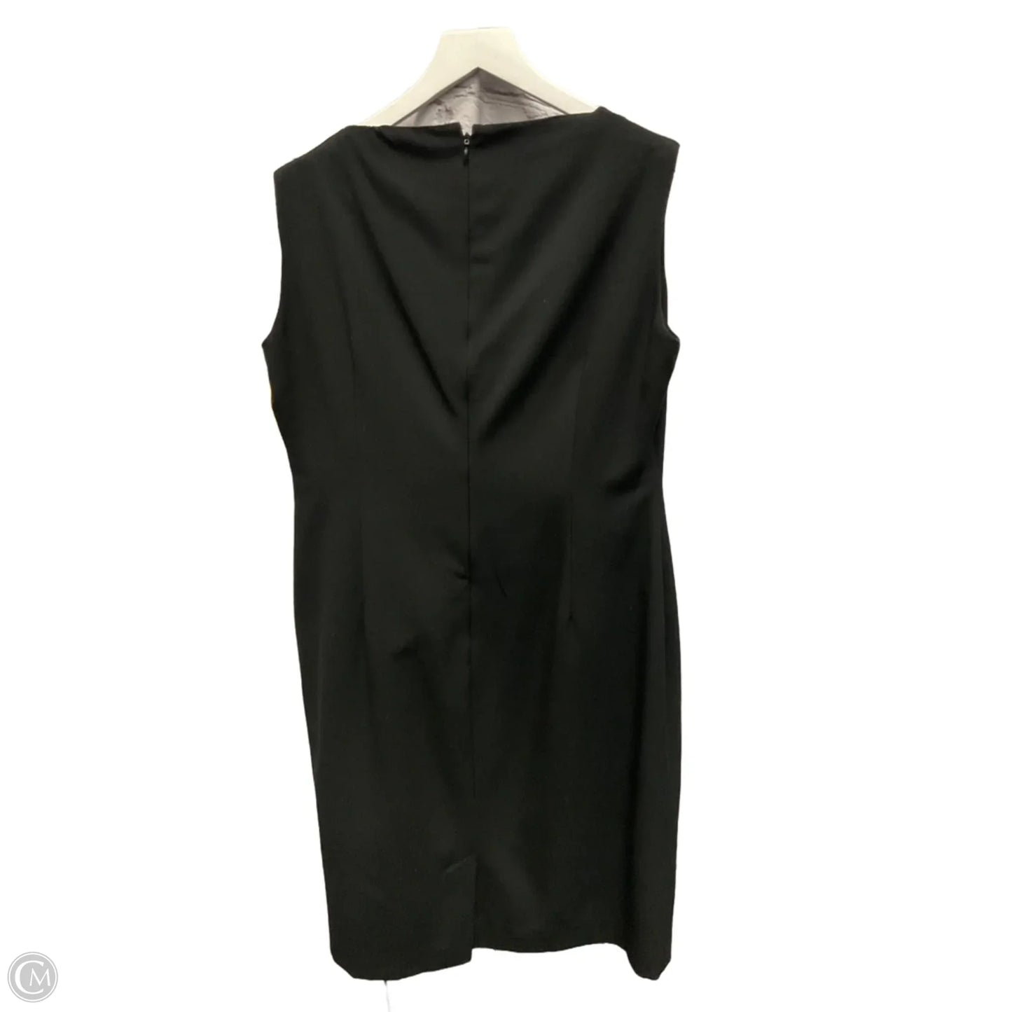 Dress Casual Midi By Calvin Klein In Black, Size: Xl