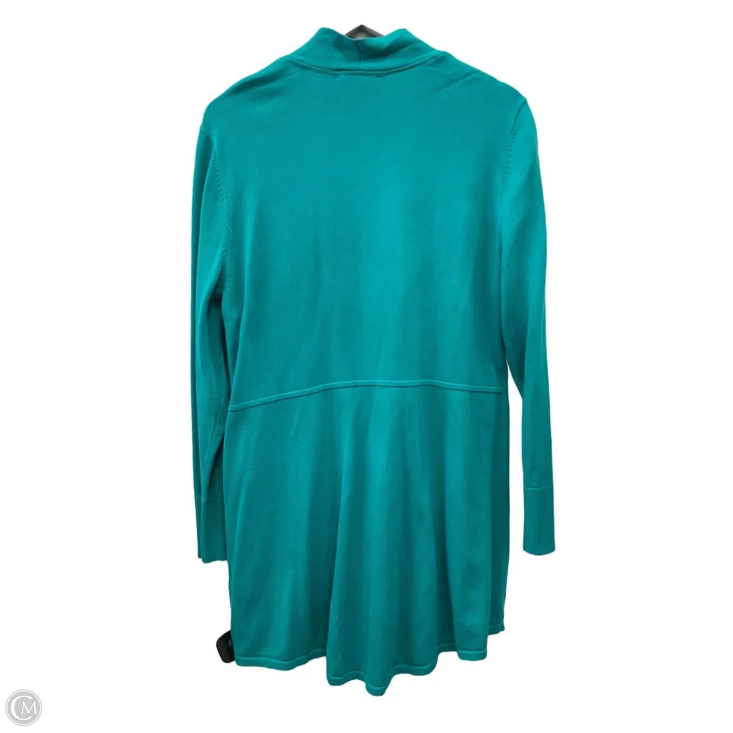 Sweater Cardigan By Isaac Mizrahi Live Qvc In Teal, Size: Xl