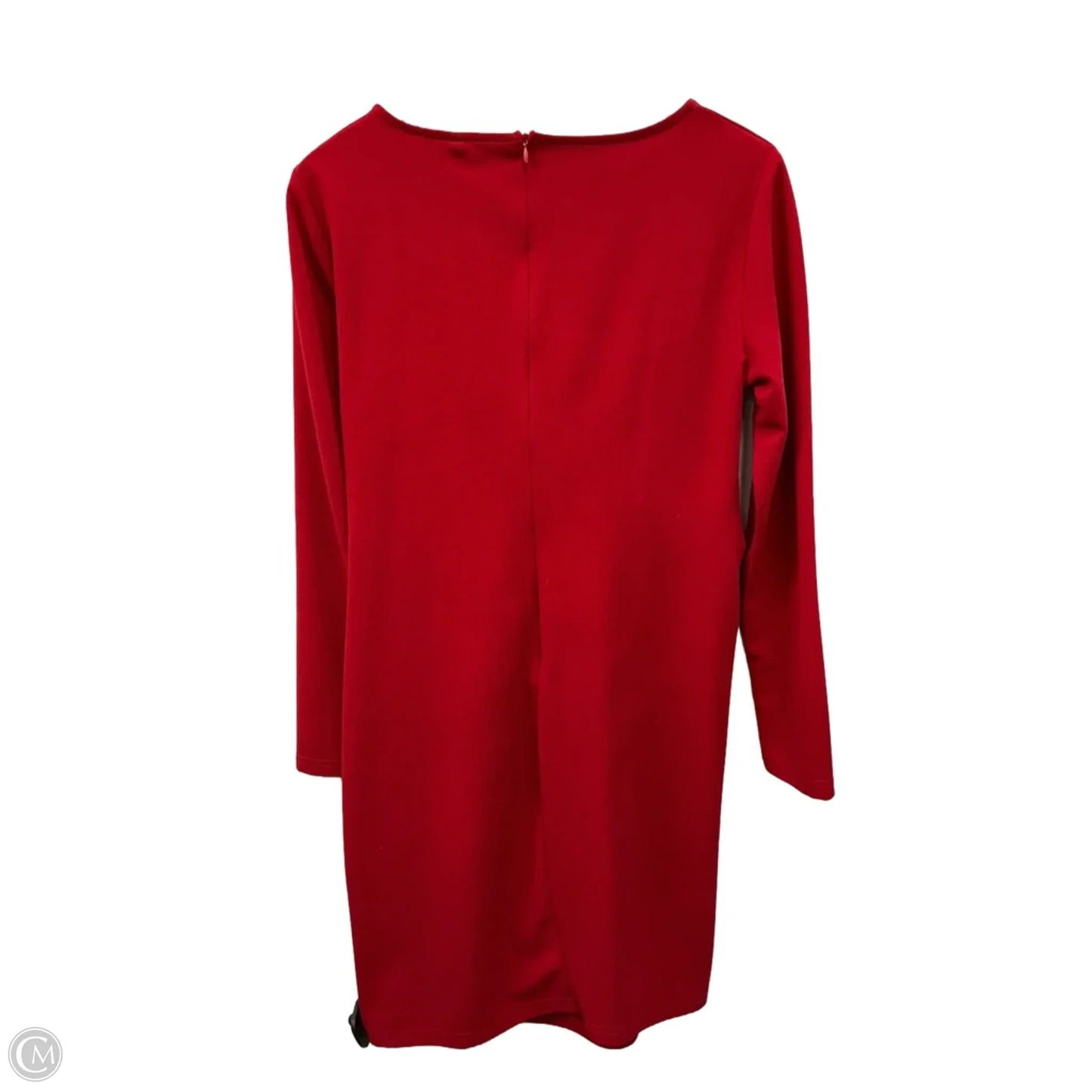 Dress Casual Midi By Clothes Mentor In Red, Size: M