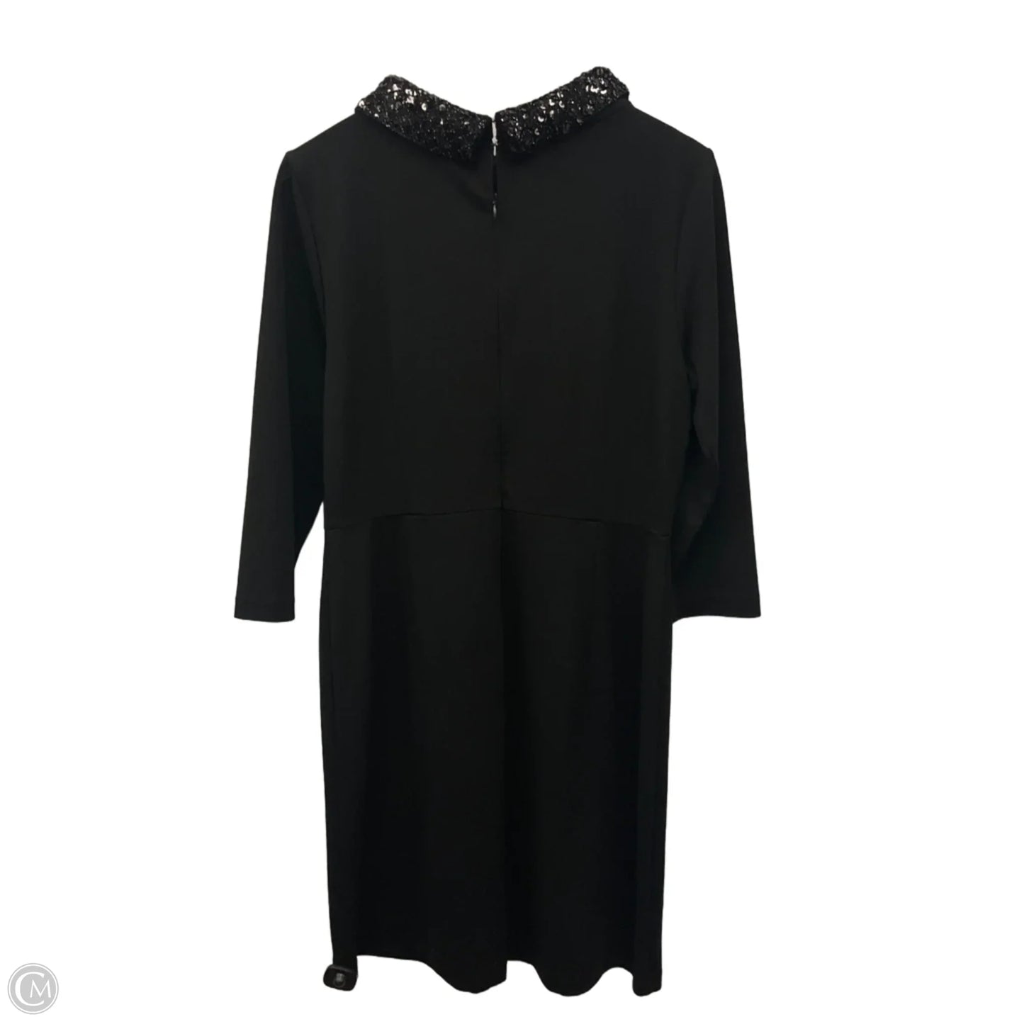 Dress Party Midi By Talbots In Black, Size: M