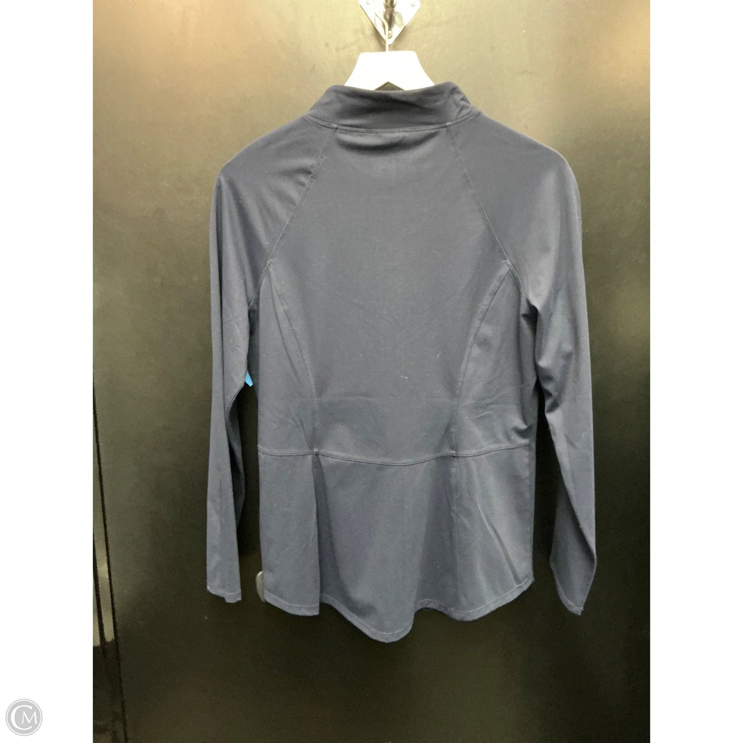 Athletic Jacket By Chicos In Navy, Size: M