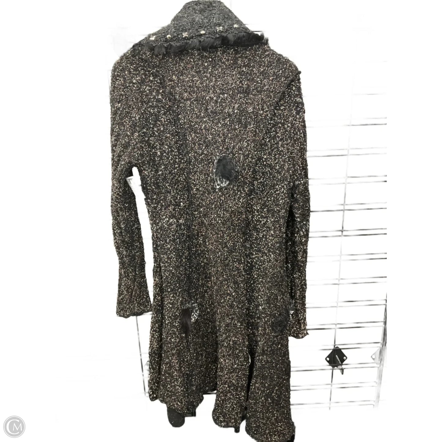 Sweater Cardigan By Clothes Mentor In Black, Size: M