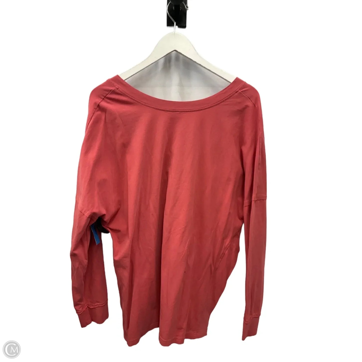 Top Long Sleeve By Clothes Mentor In Coral, Size: L
