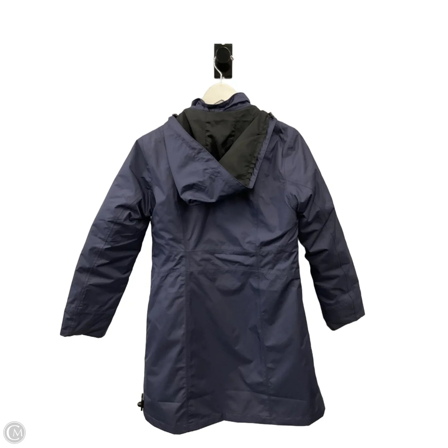Coat Parka By Eddie Bauer In Blue, Size: S