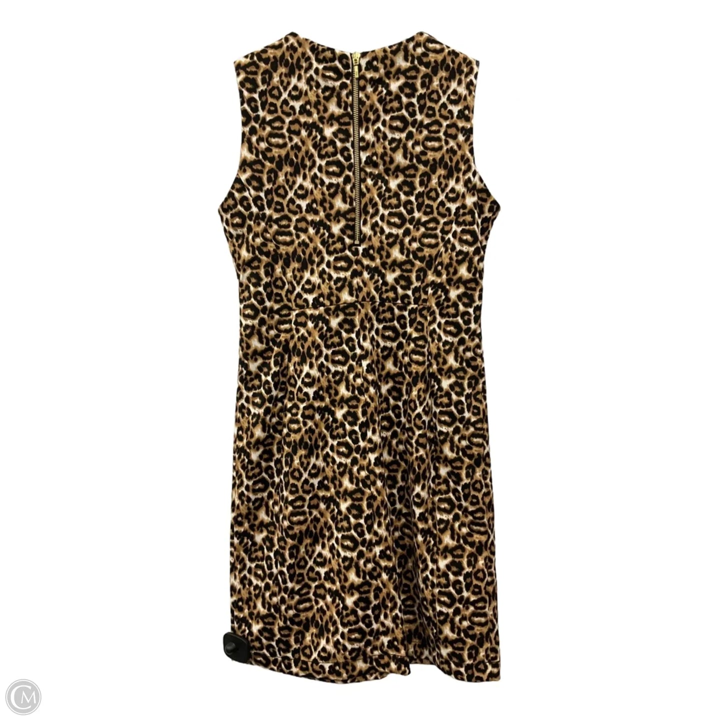 Dress Casual Midi By Apt 9 In Animal Print, Size: Xs