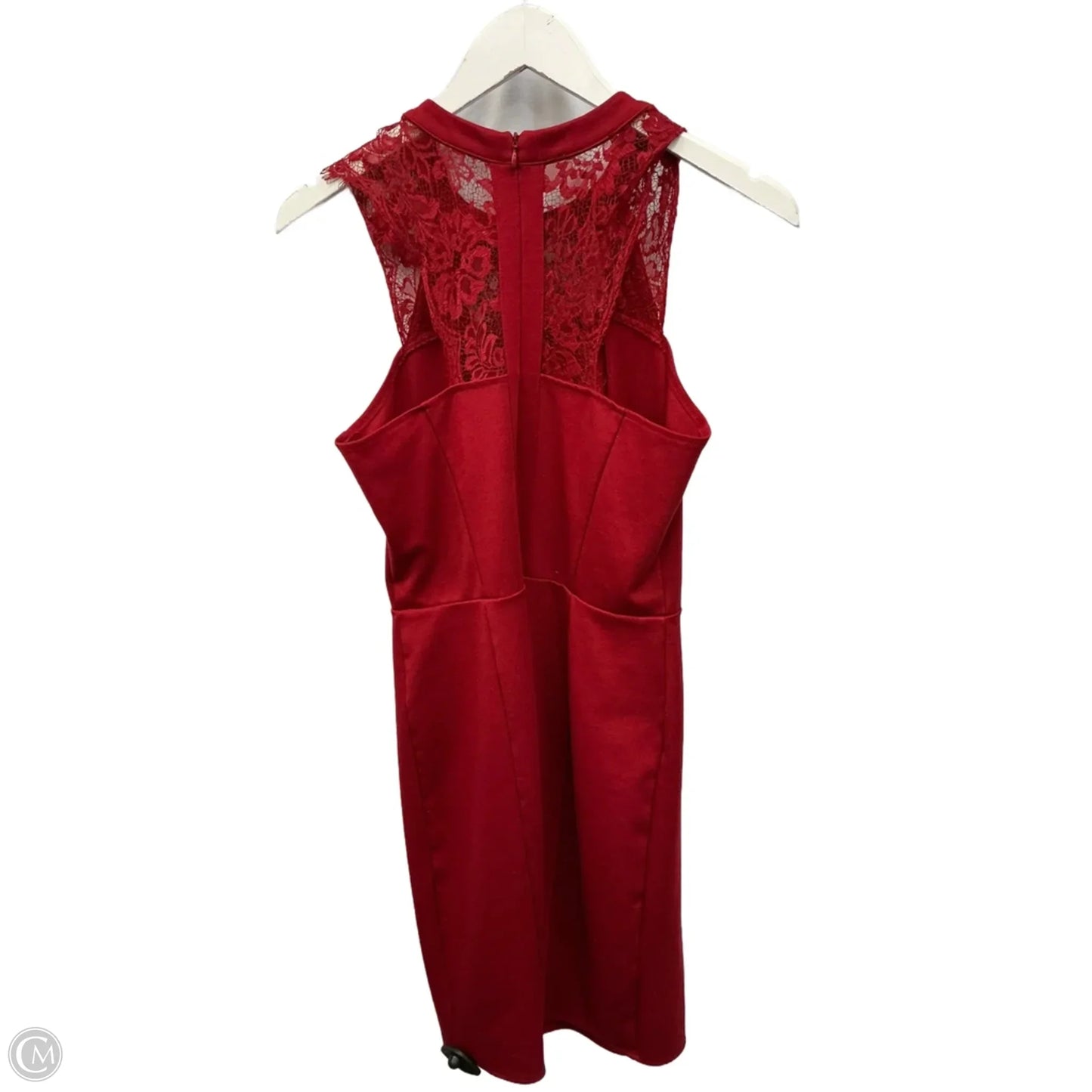 Dress Casual Midi By Maurices In Red, Size: S