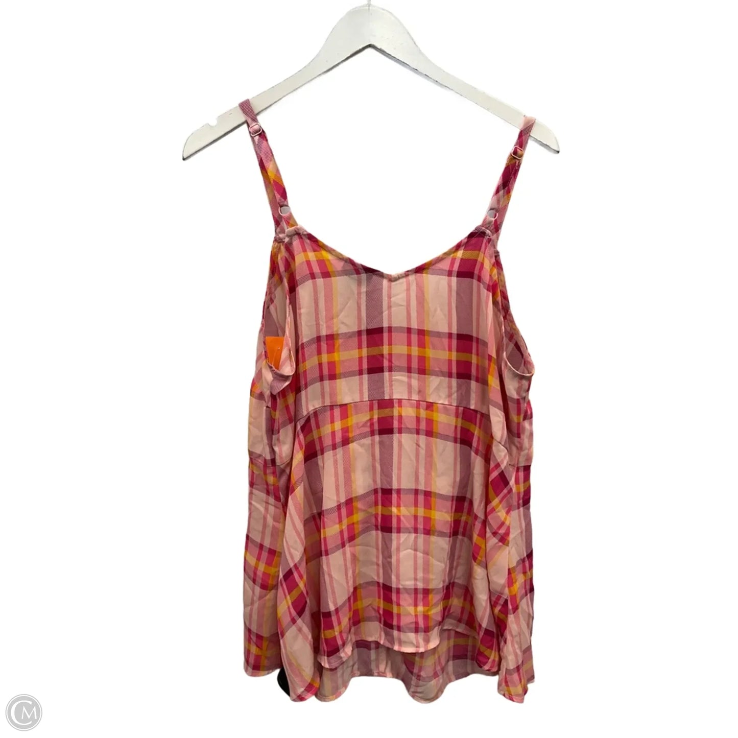 Top Sleeveless By Torrid In Pink, Size: Xl
