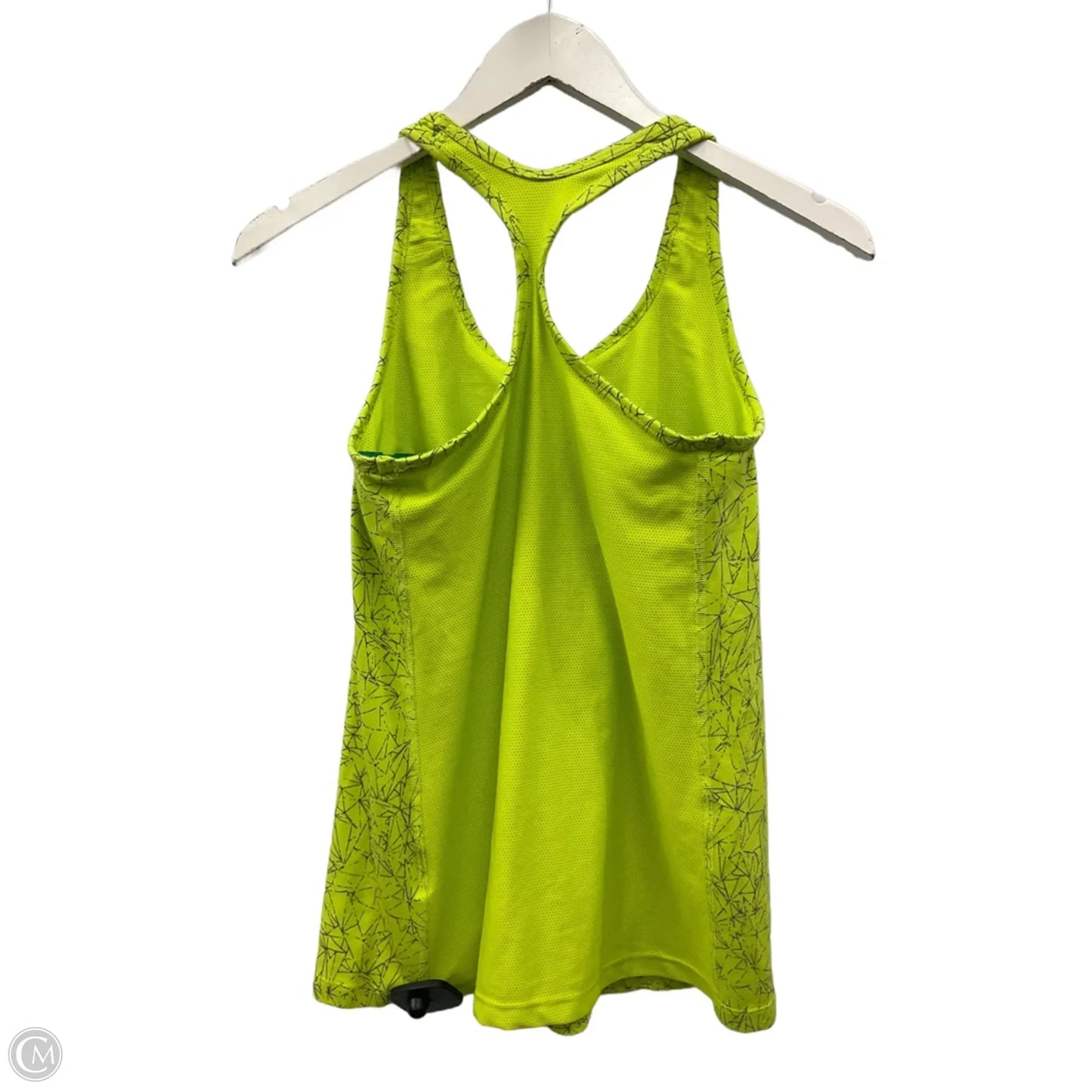 Athletic Tank Top By Nike Apparel In Yellow, Size: M