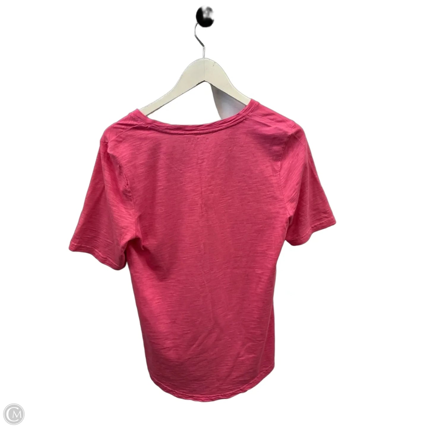 Top Short Sleeve By Chicos In Pink, Size: M