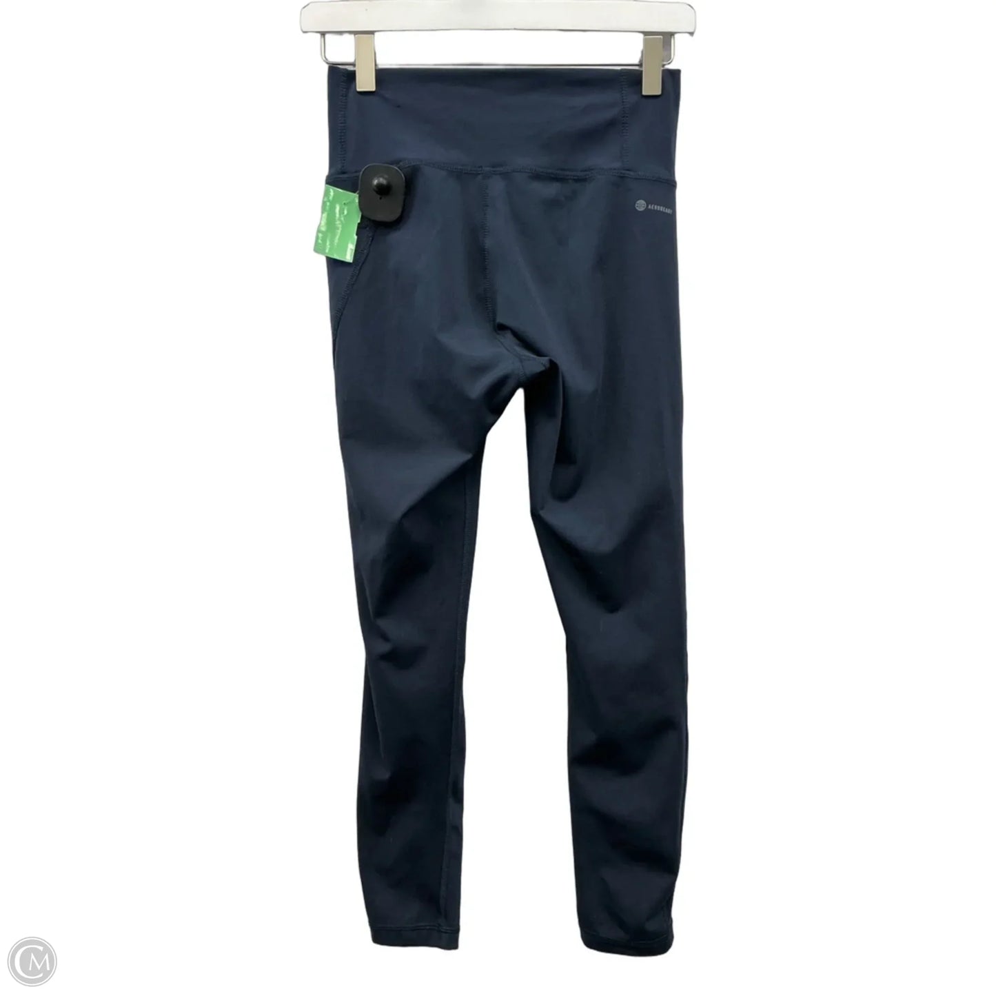 Athletic Leggings By Adidas In Navy, Size: M