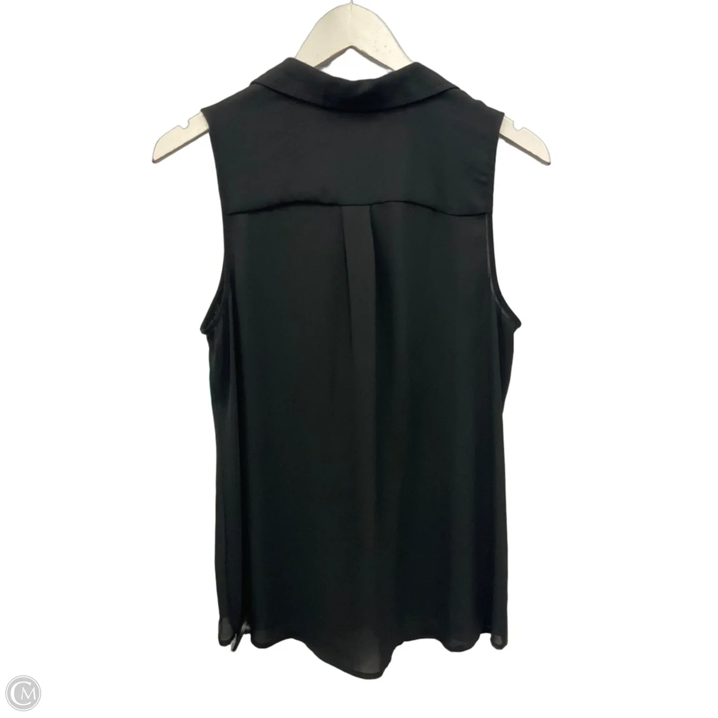 Top Sleeveless By Apt 9 In Black, Size: M