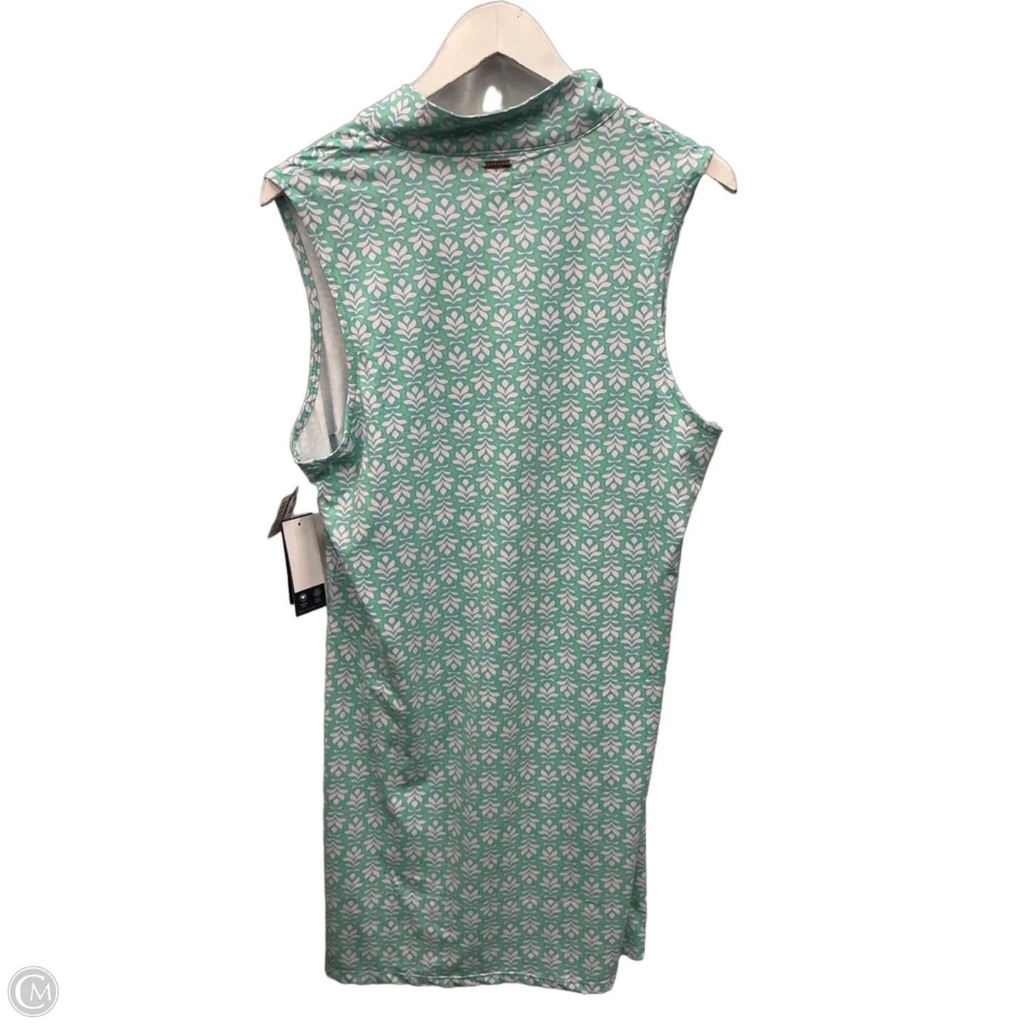 Dress Casual Midi By Cabana Life In Aqua, Size: L
