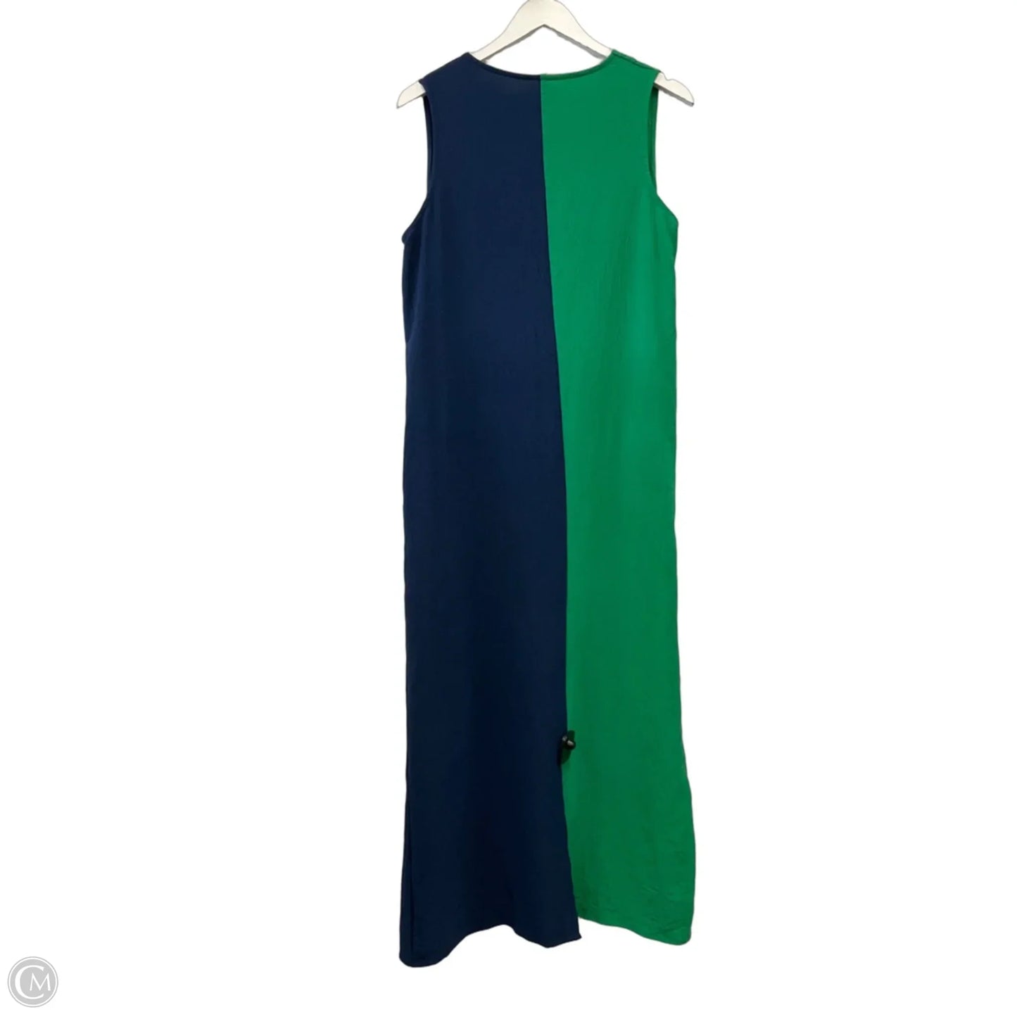 Dress Casual Maxi By Clothes Mentor In Blue & Green, Size: M