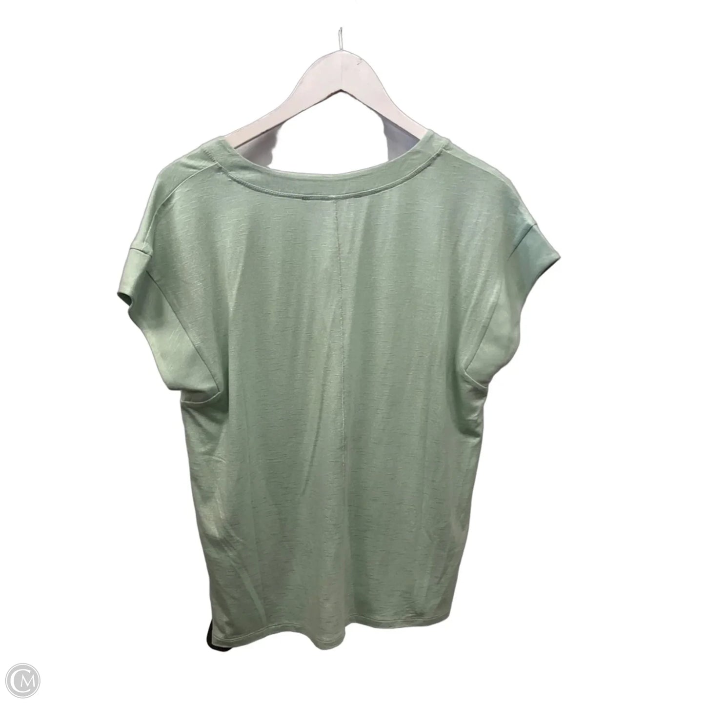 Top Short Sleeve By White House Black Market In Green, Size: M