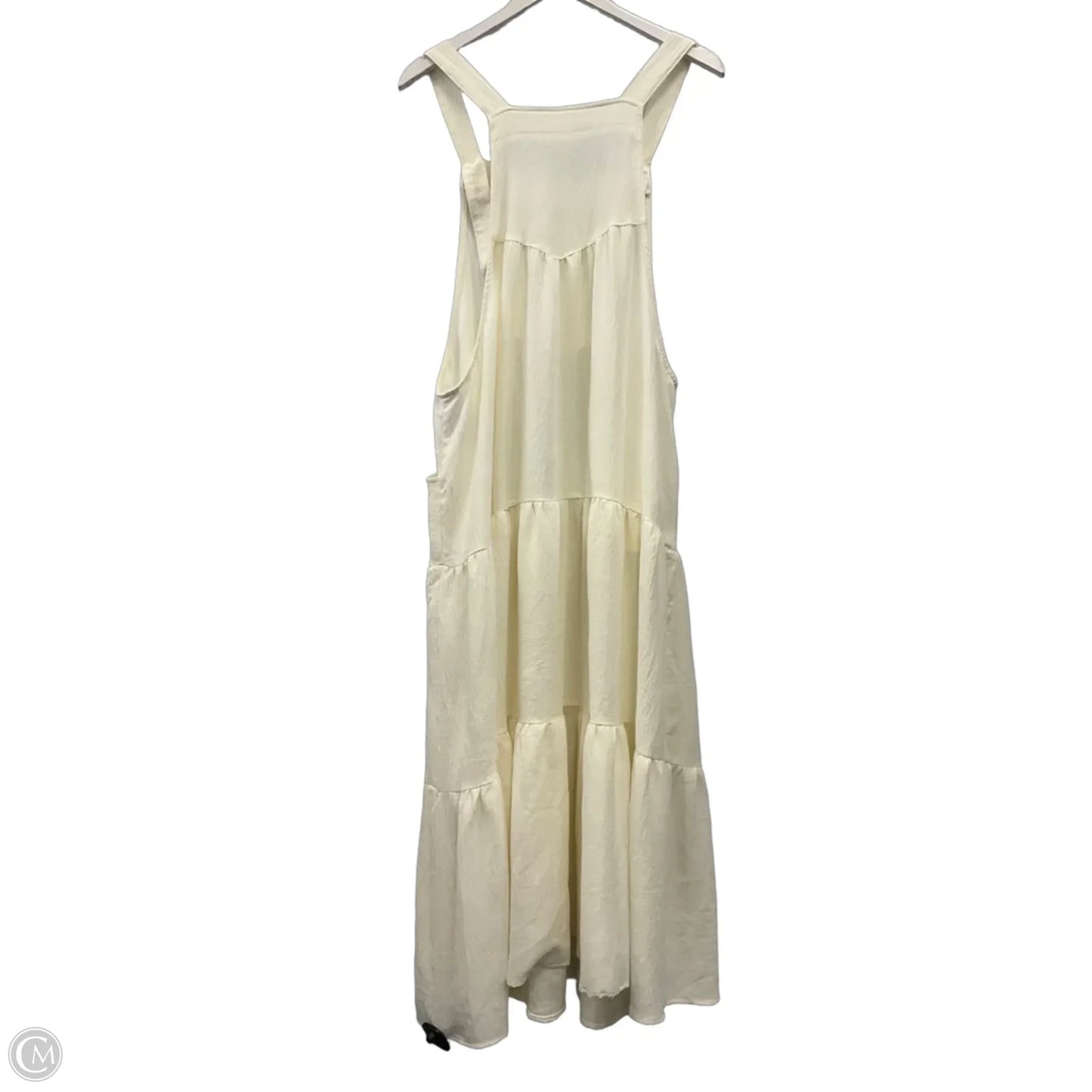 Dress Casual Maxi By Oddi In Cream, Size: 1x