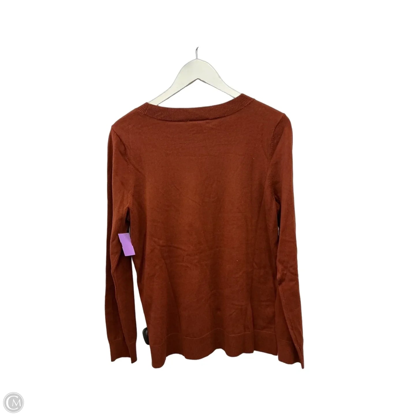 Sweater By Loft In Orange, Size: L