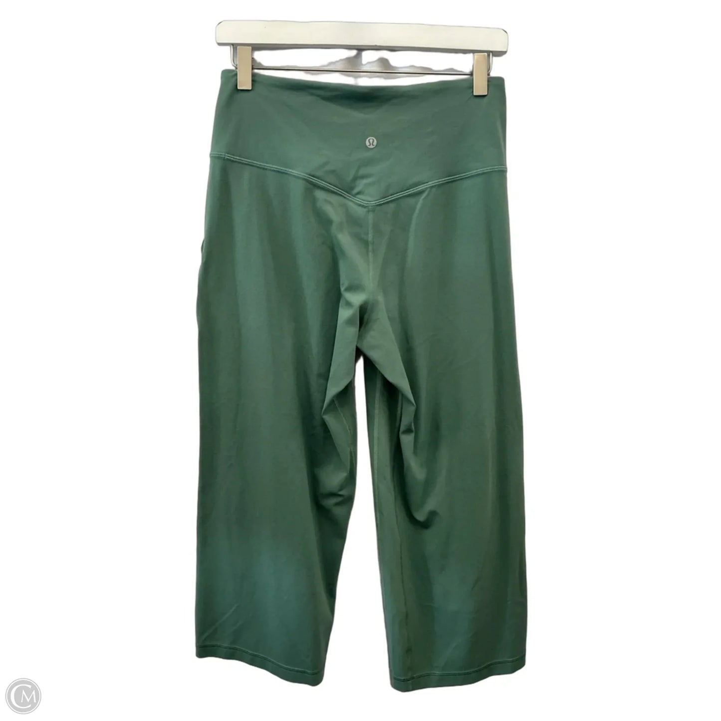 Athletic Capris By Lululemon In Green, Size: 8