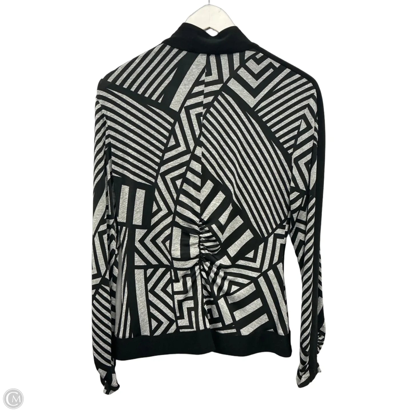 Jacket Other By Joseph Ribkoff In Black & Grey, Size: Xl