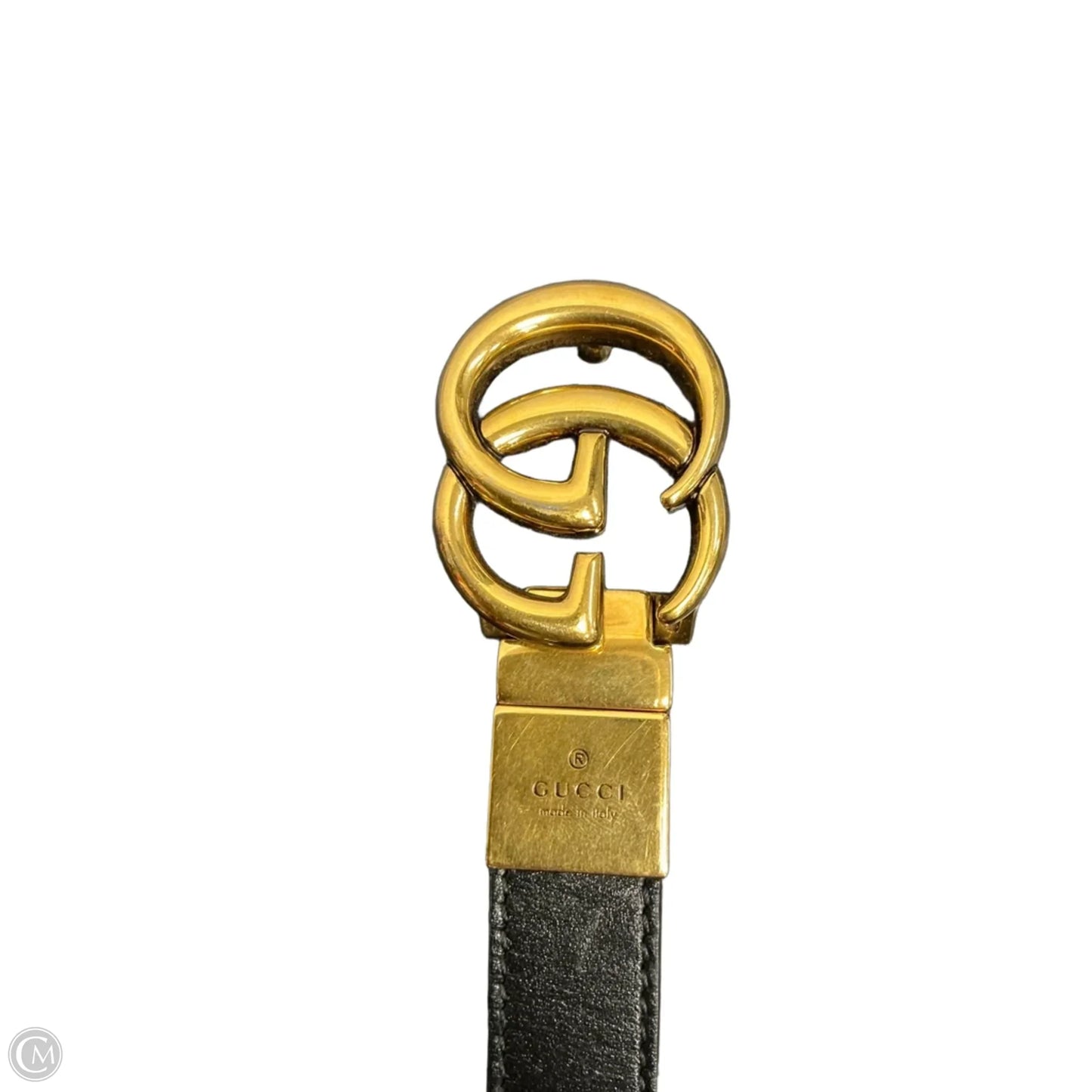 Belt Luxury Designer By Gucci, Size: Medium