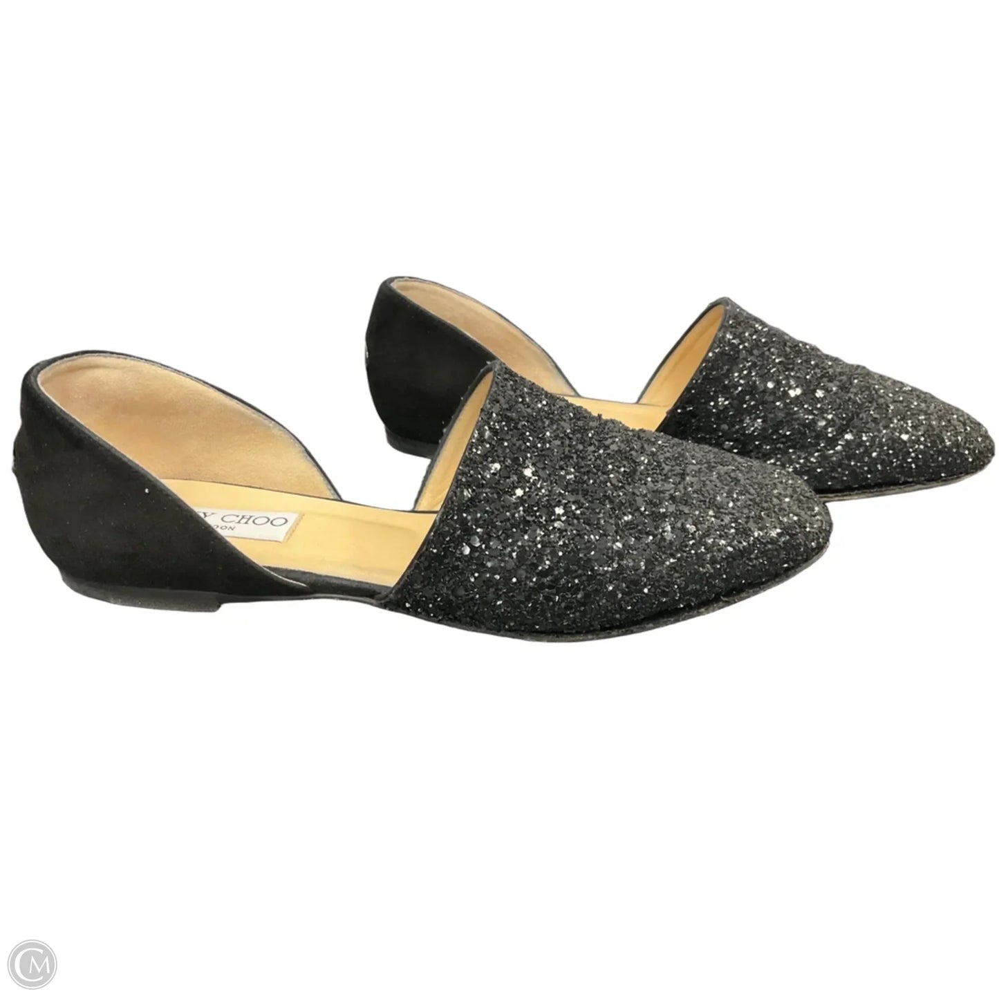 Shoes Luxury Designer By Jimmy Choo In Black, Size: 8