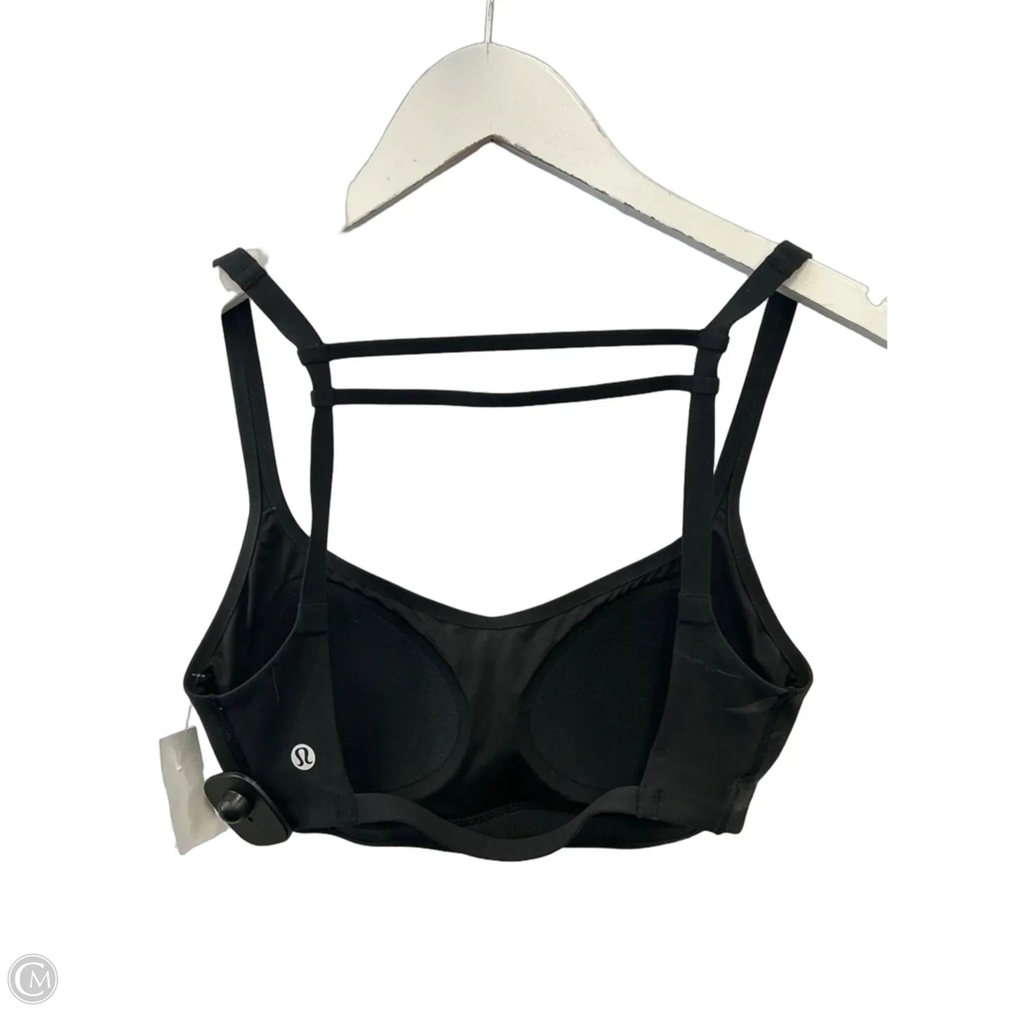 Athletic Bra By Lululemon In Black, Size: Xs
