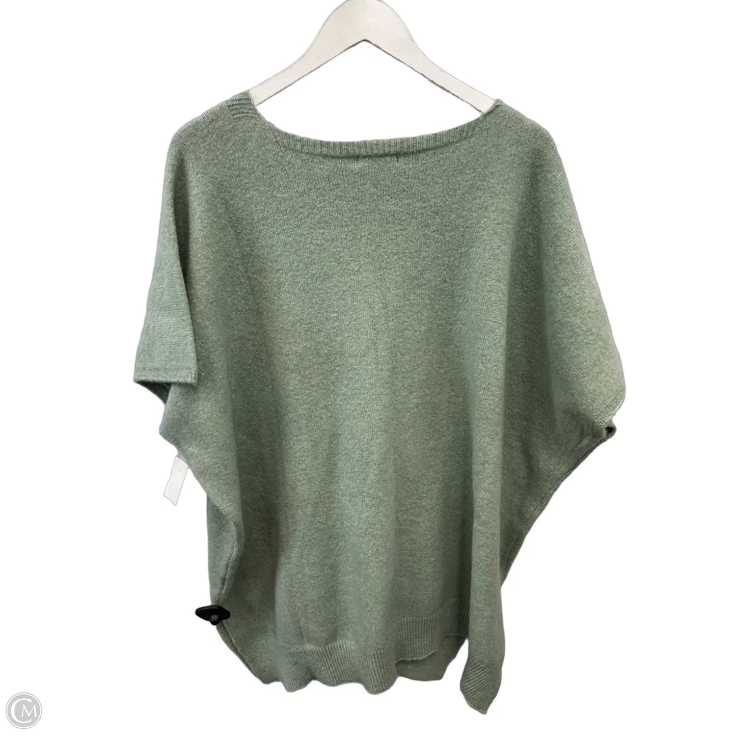 Sweater Short Sleeve By Clothes Mentor In Green, Size: 1x