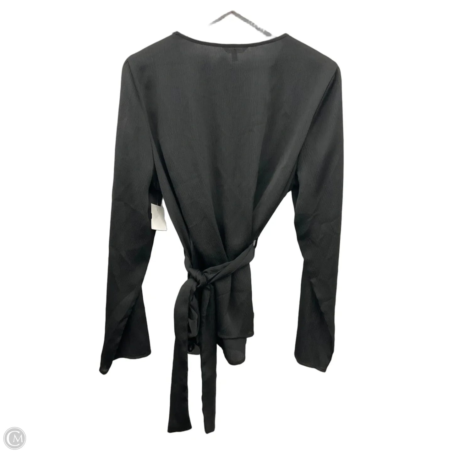 Top Long Sleeve By Max Studio In Black, Size: Xl
