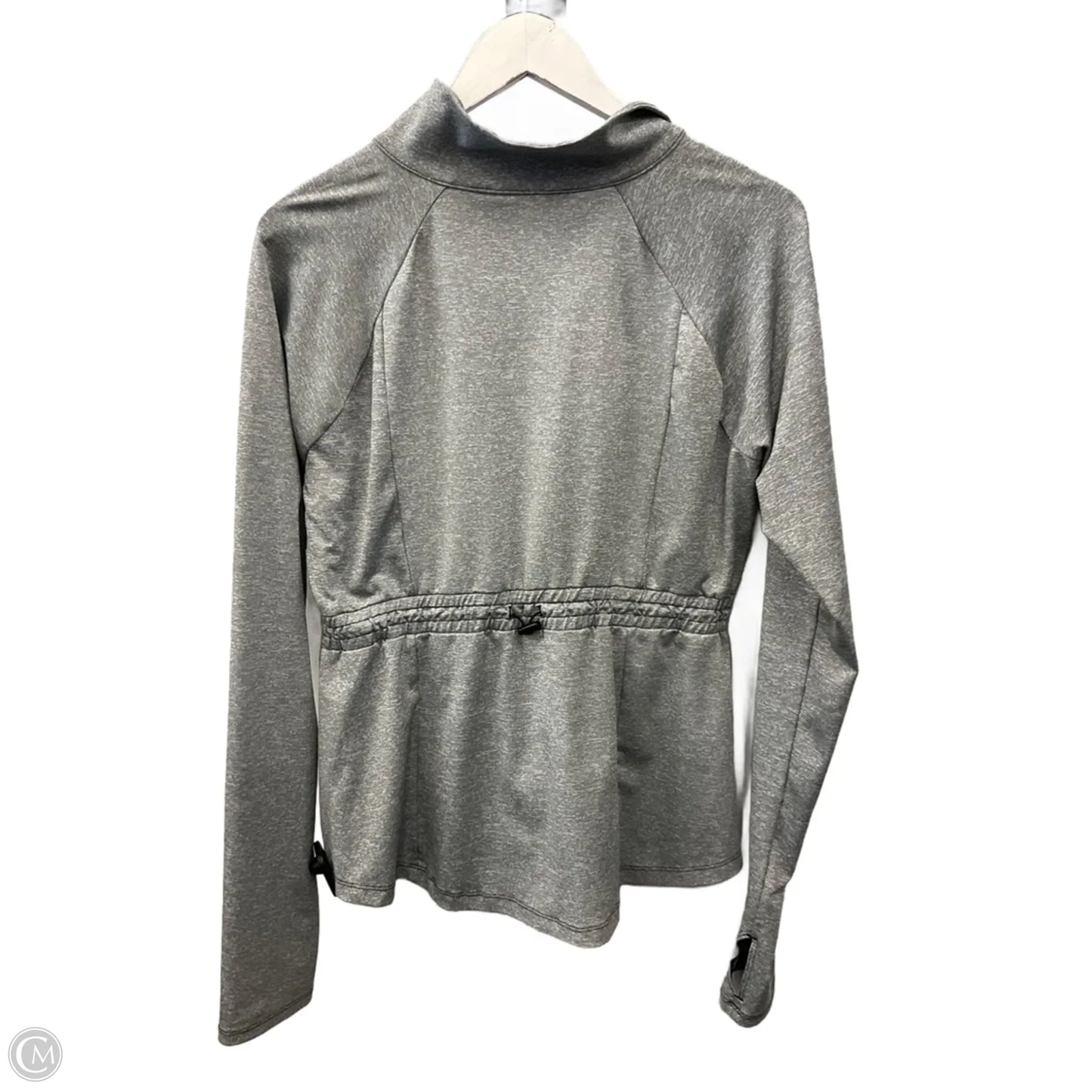 Athletic Jacket By Tek Gear In Grey, Size: M