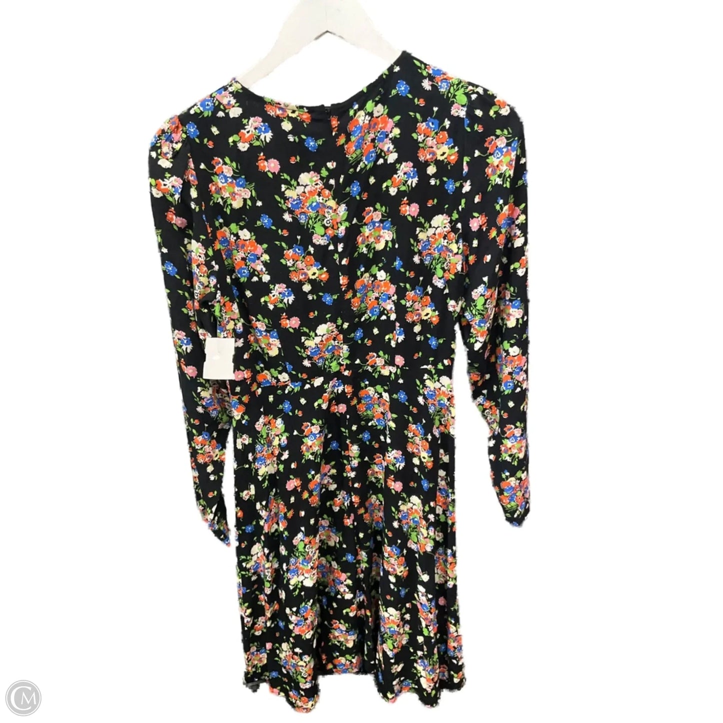 Dress Casual Short By Boden In Black & Blue, Size: S