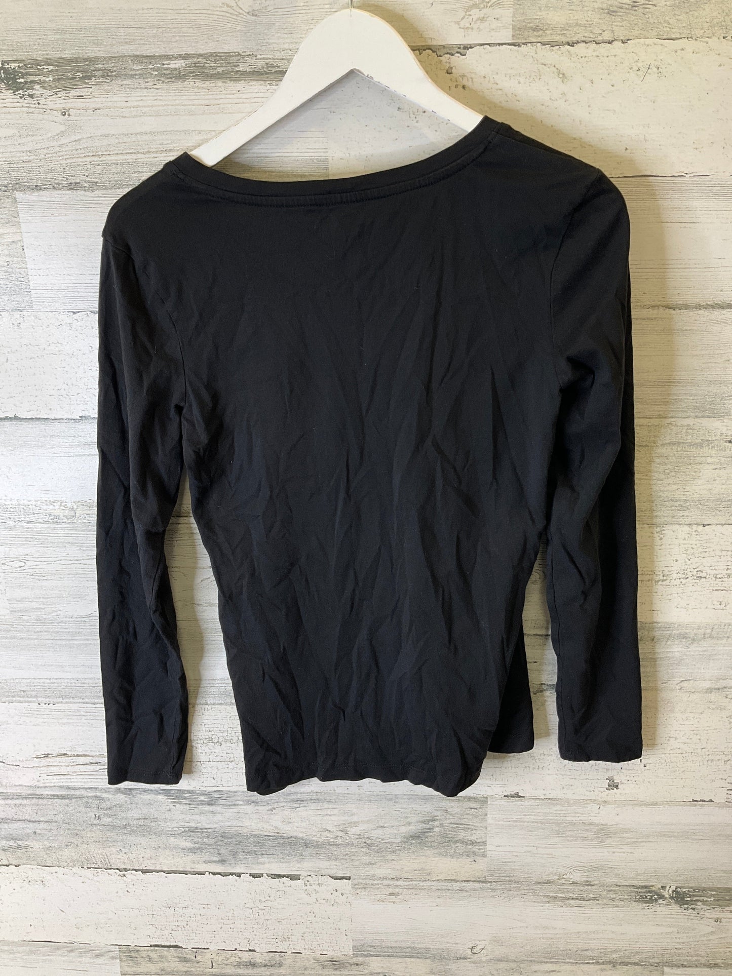 Top Long Sleeve By Clothes Mentor In Black, Size: S