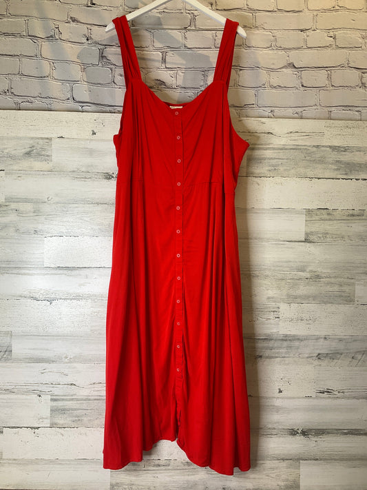 Dress Casual Maxi By Ava & Viv  Size: 4x