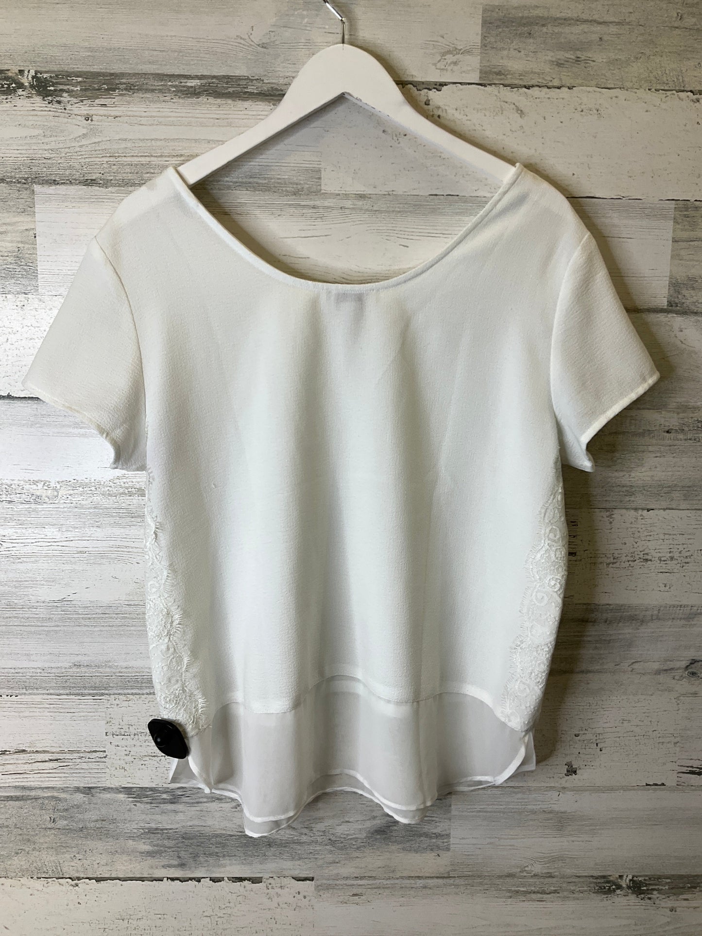 Top Short Sleeve By Loft Size: L