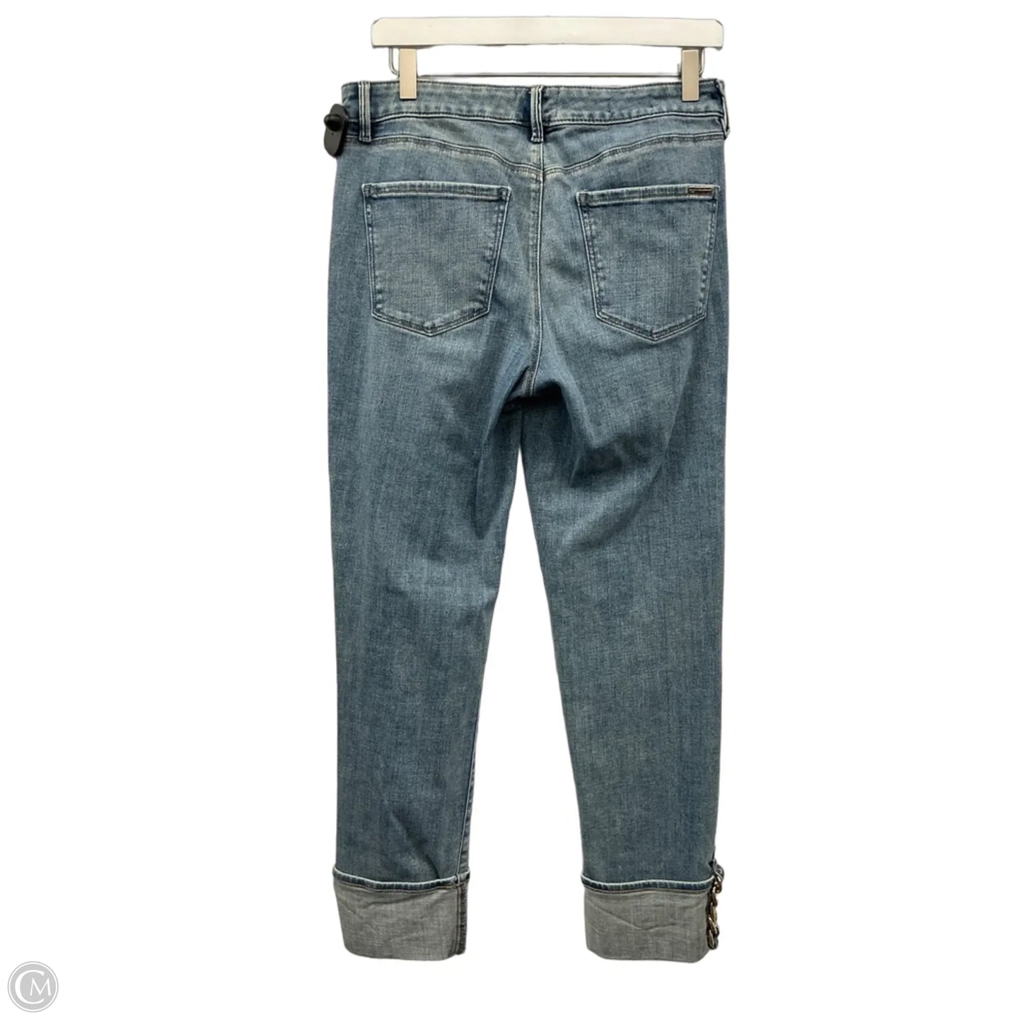 Jeans Straight By White House Black Market In Blue Denim, Size: 8