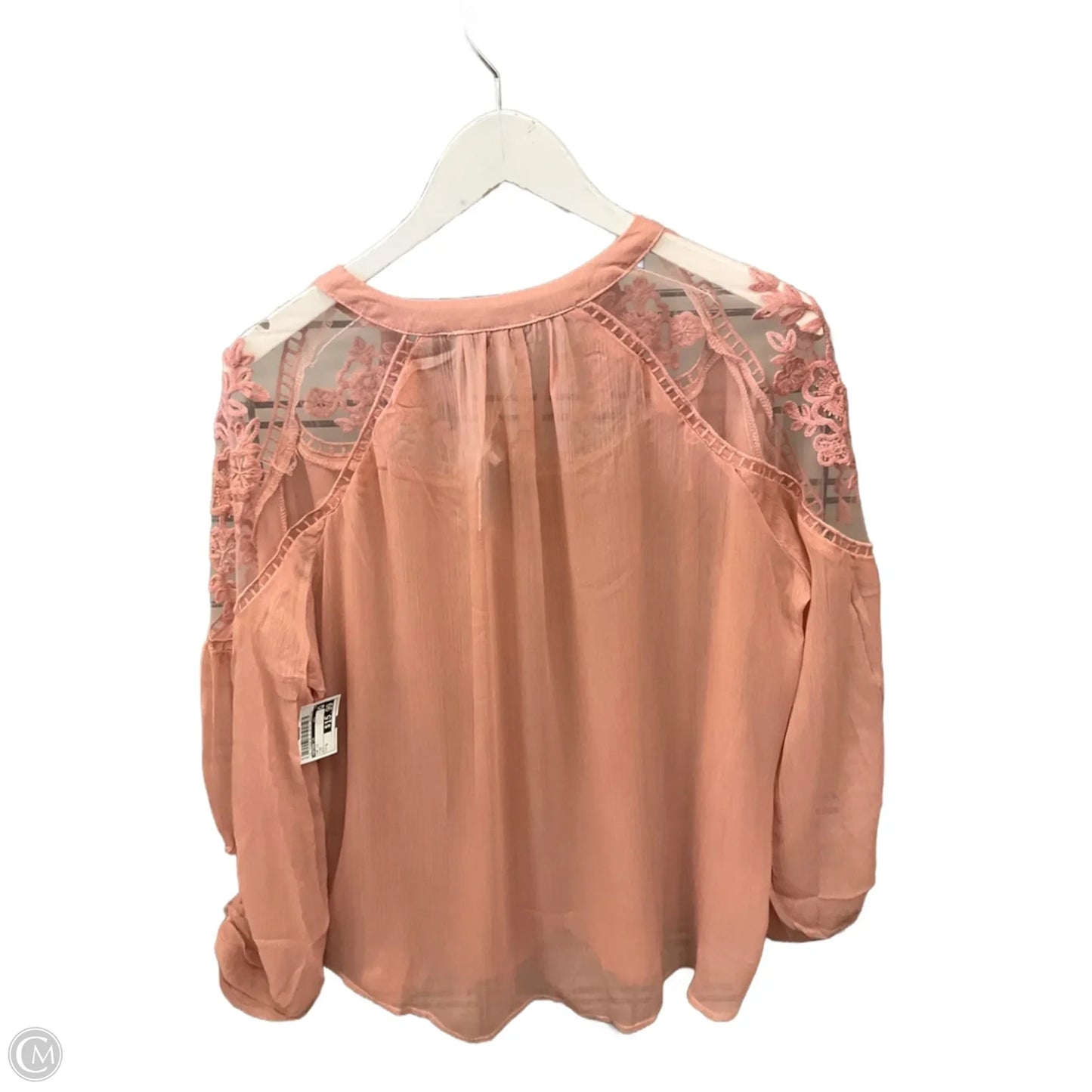 Top Long Sleeve By Hayden La In Pink, Size: S