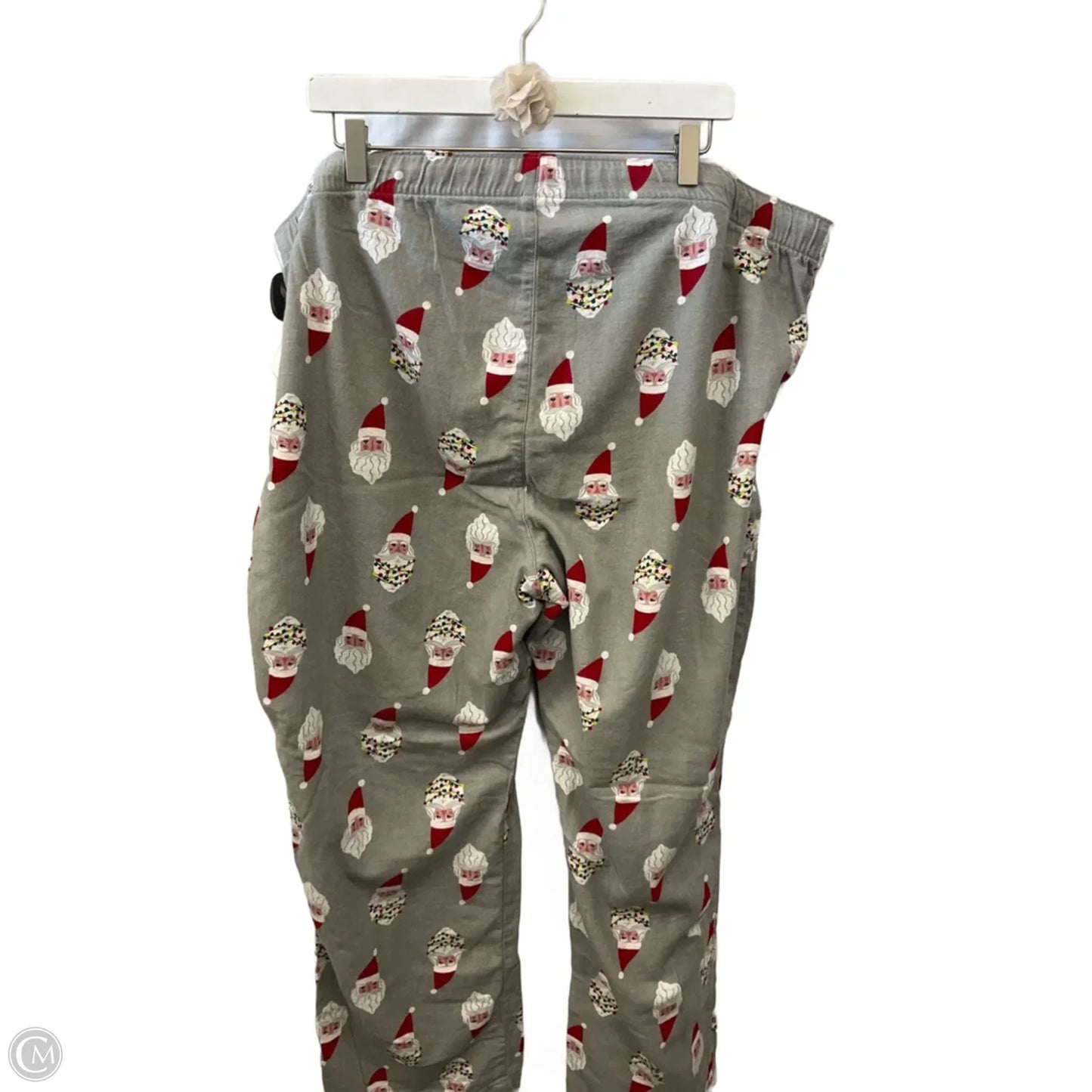 Pajama Pants By Old Navy In Grey & Red, Size: 2x