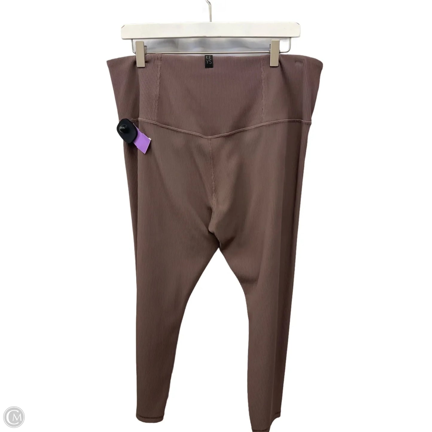 Athletic Capris By Athleta In Brown, Size: 2x