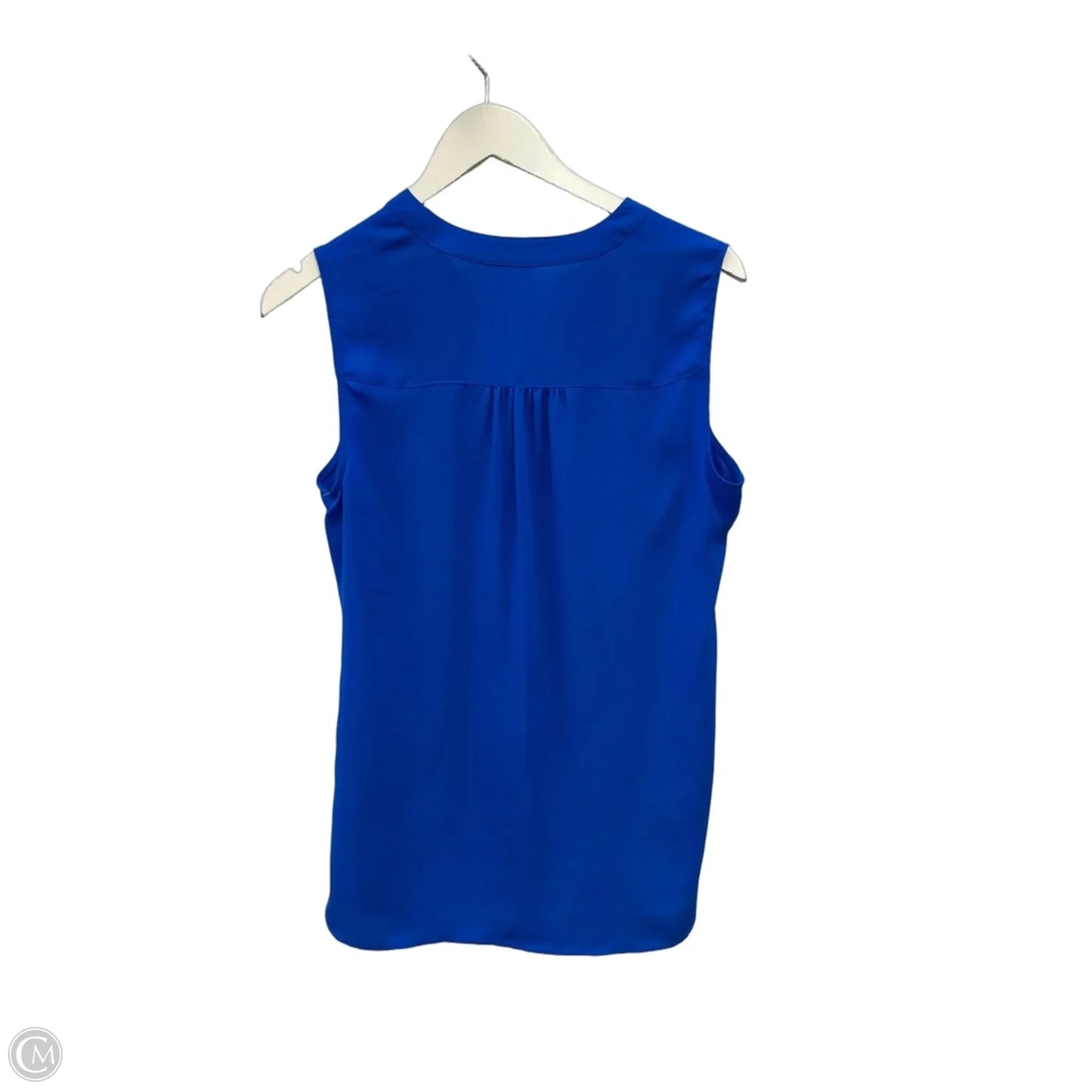 Top Sleeveless By Chaus In Blue, Size: S