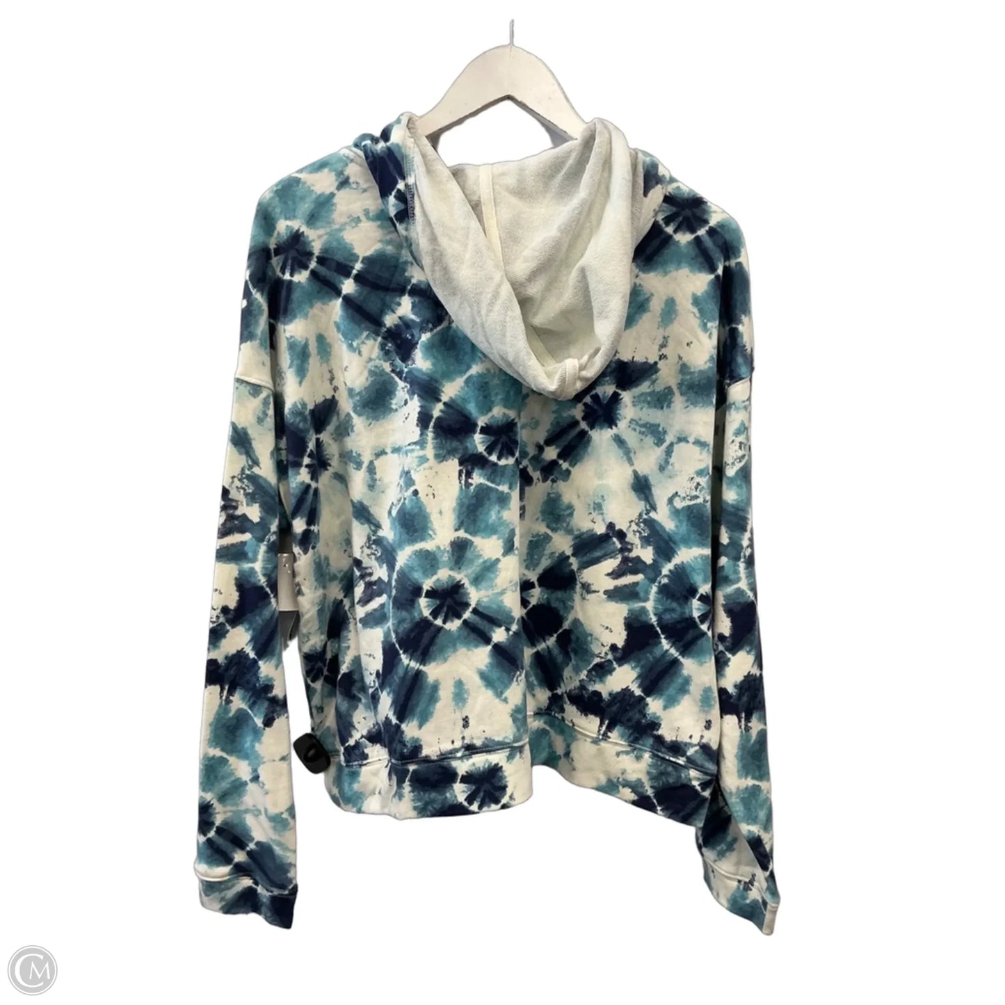 Sweatshirt Hoodie By Old Navy In Blue, Size: L