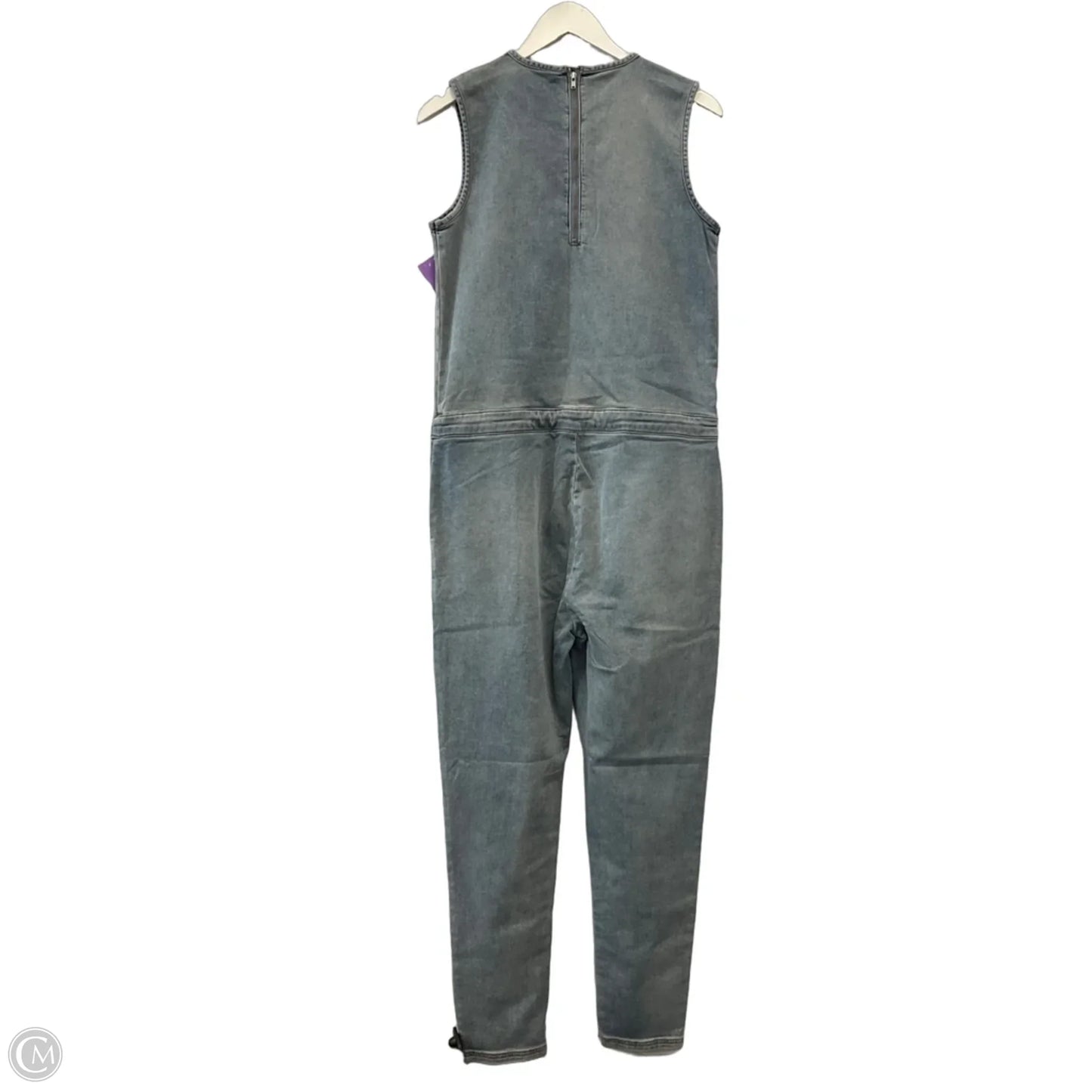 Jumpsuit By Clothes Mentor In Blue Denim, Size: Xs