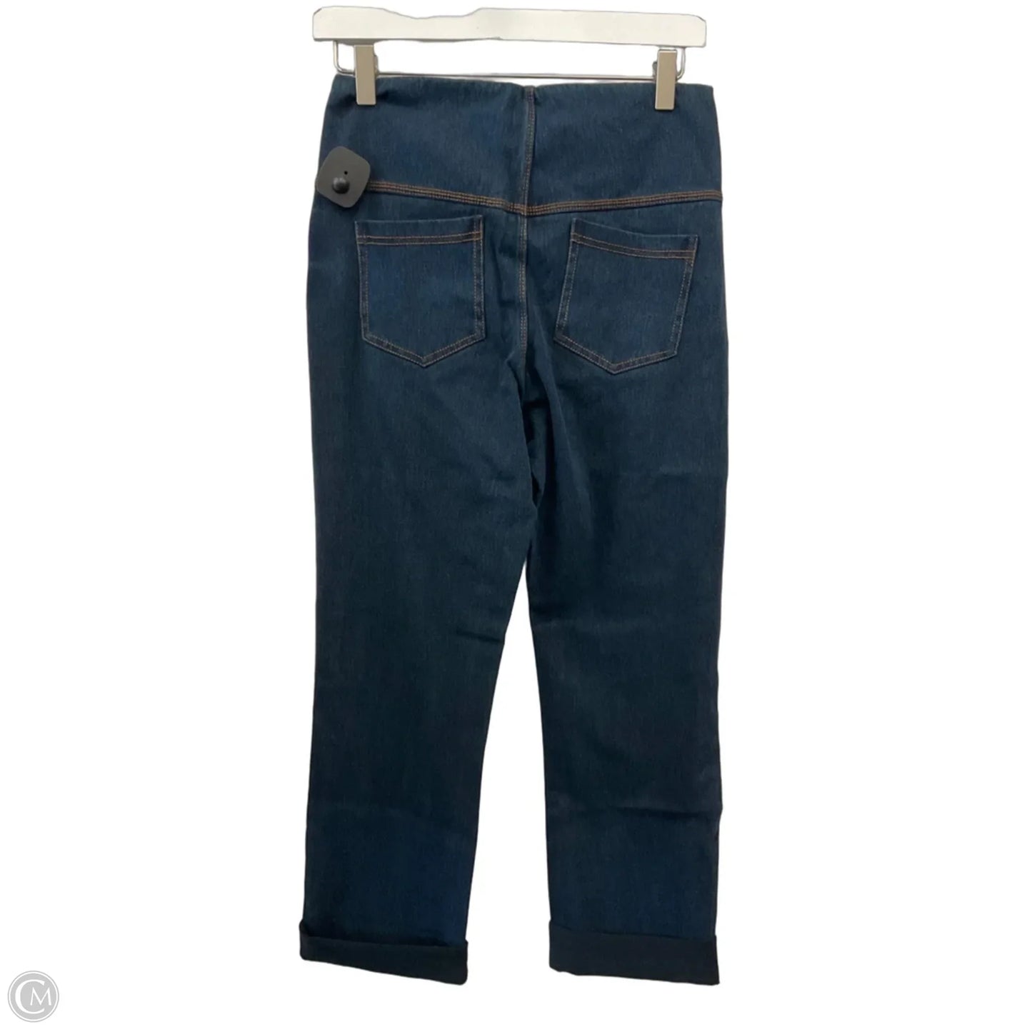 Jeans Straight By Lysse In Blue Denim, Size: 8