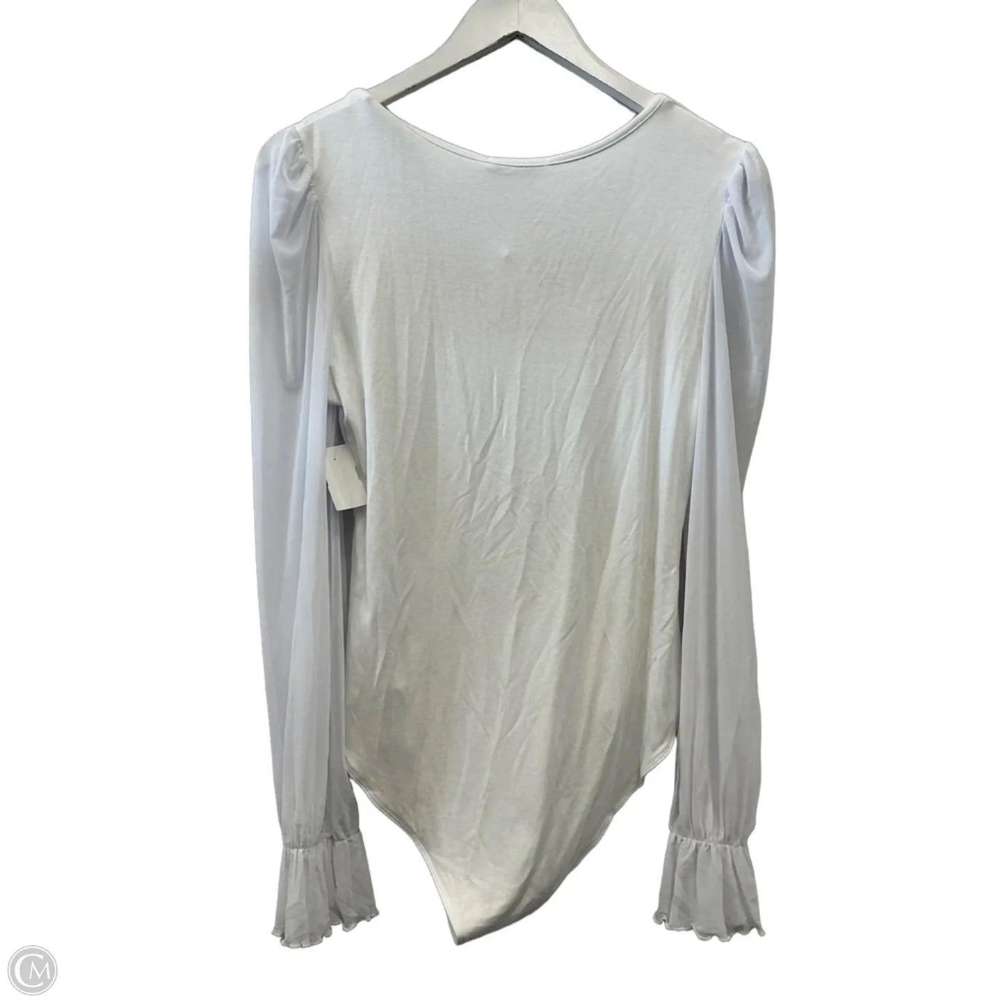 Bodysuit By Mangopop In White, Size: L