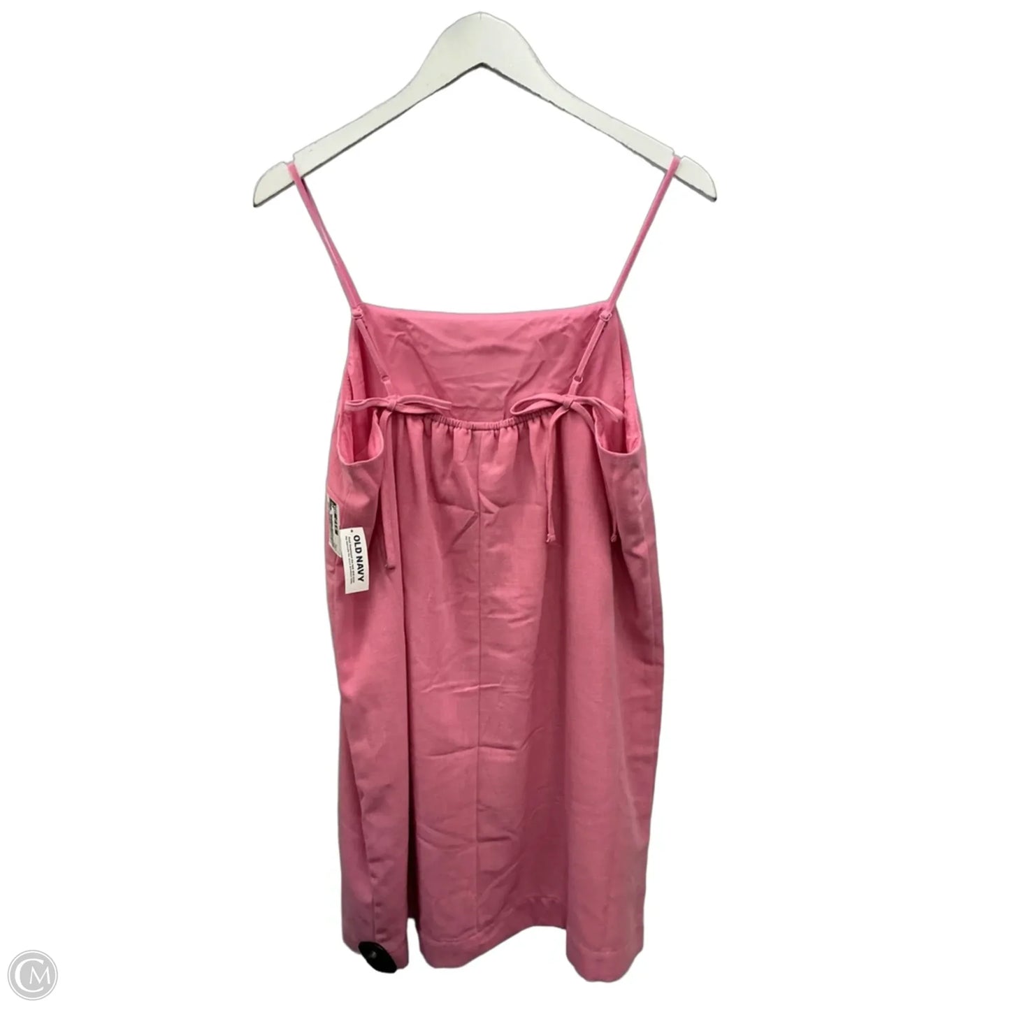 Dress Casual Midi By Old Navy In Pink, Size: L