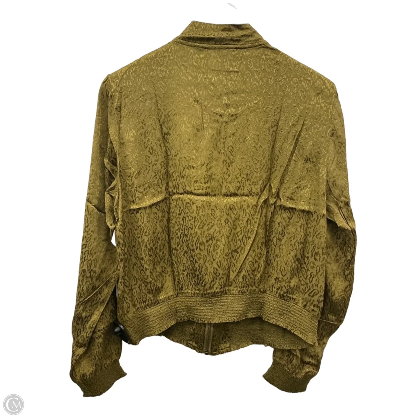 Top Long Sleeve By Maeve In Green, Size: S