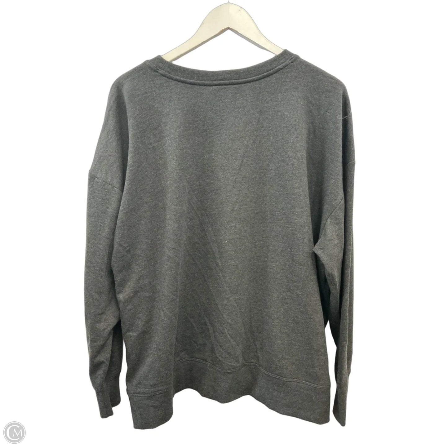 Top Long Sleeve By Lucky Brand In Grey, Size: 2x
