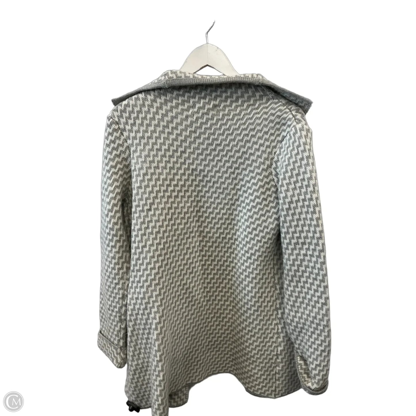 Cardigan By Clothes Mentor In Grey, Size: M