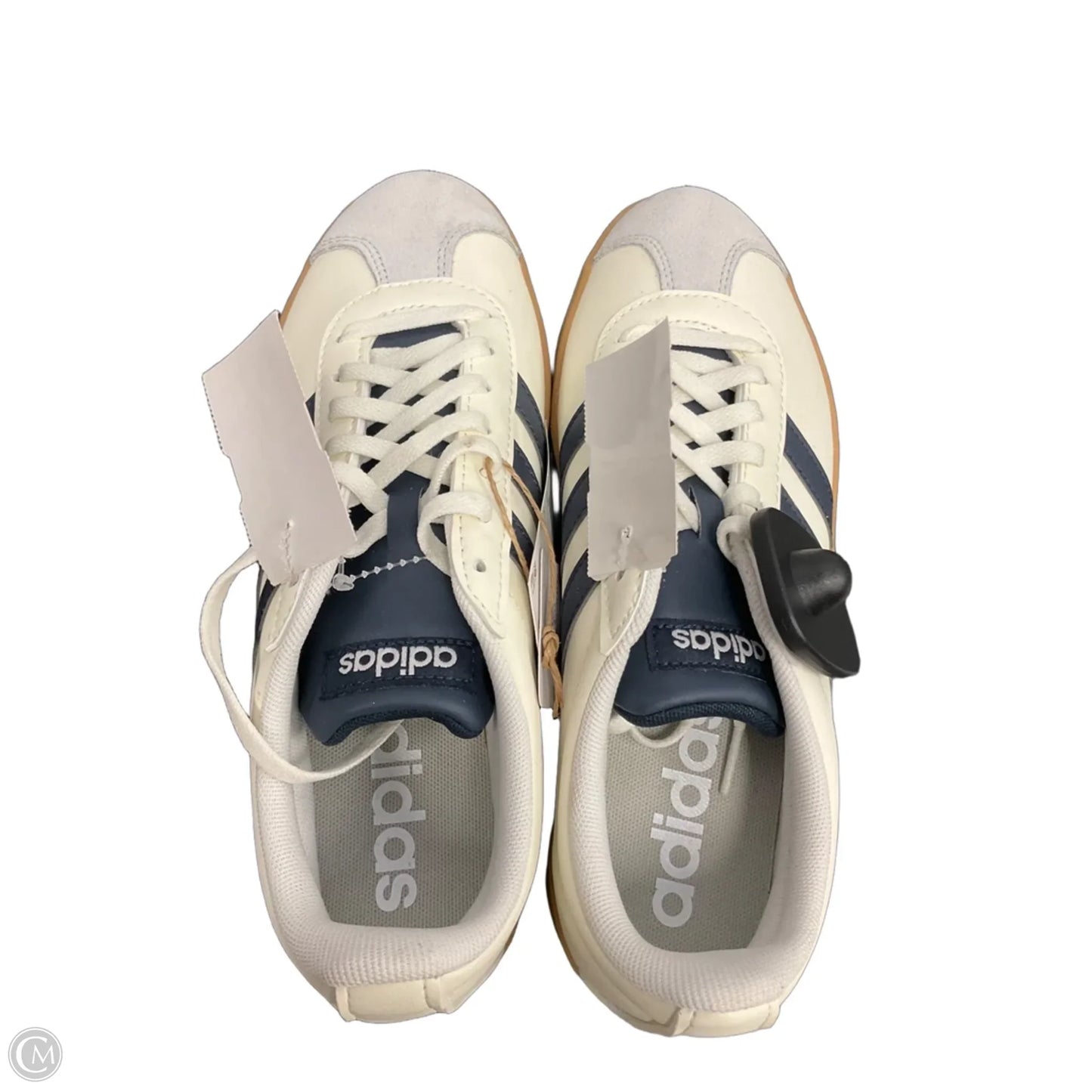 Shoes Athletic By Adidas In Striped Pattern, Size: 6.5