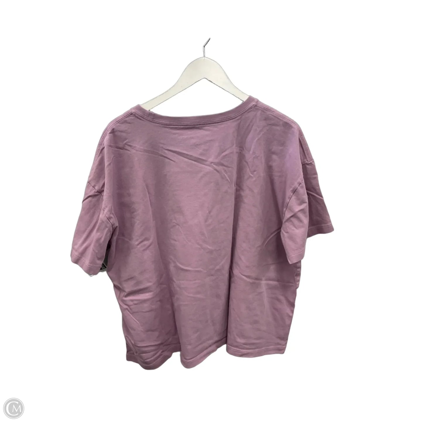Top Short Sleeve By Life Is Good In Purple, Size: Xxl
