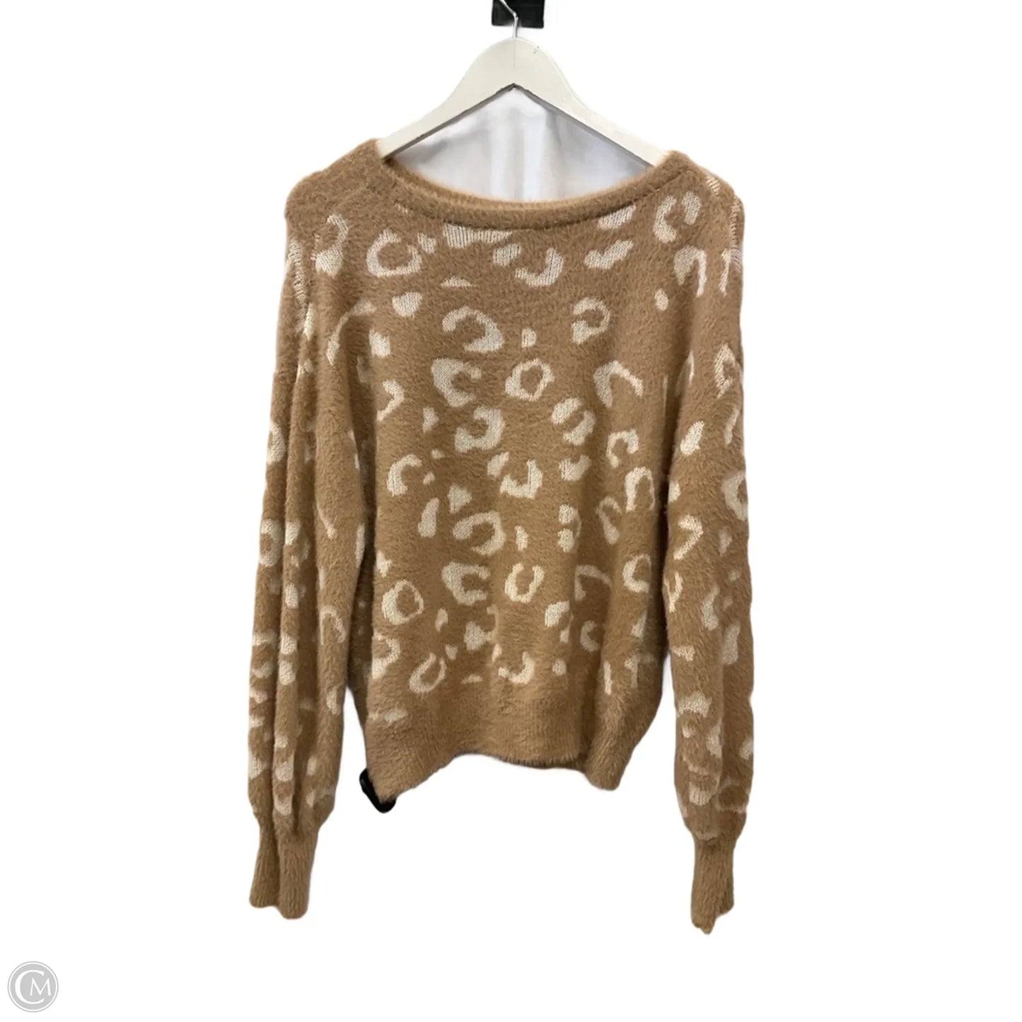 Sweater By Express In Animal Print, Size: S
