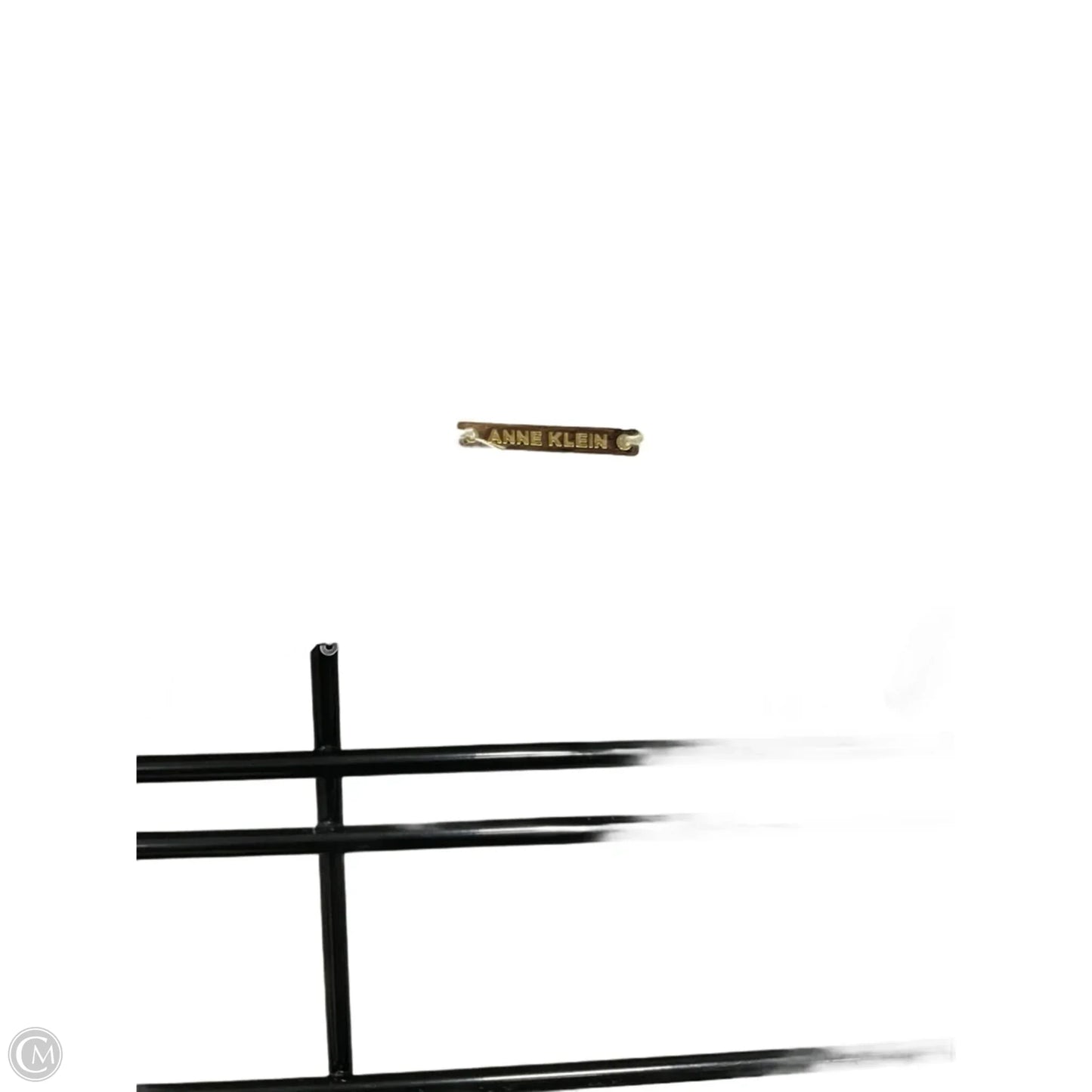 Top Short Sleeve By Anne Klein In Cream, Size: S