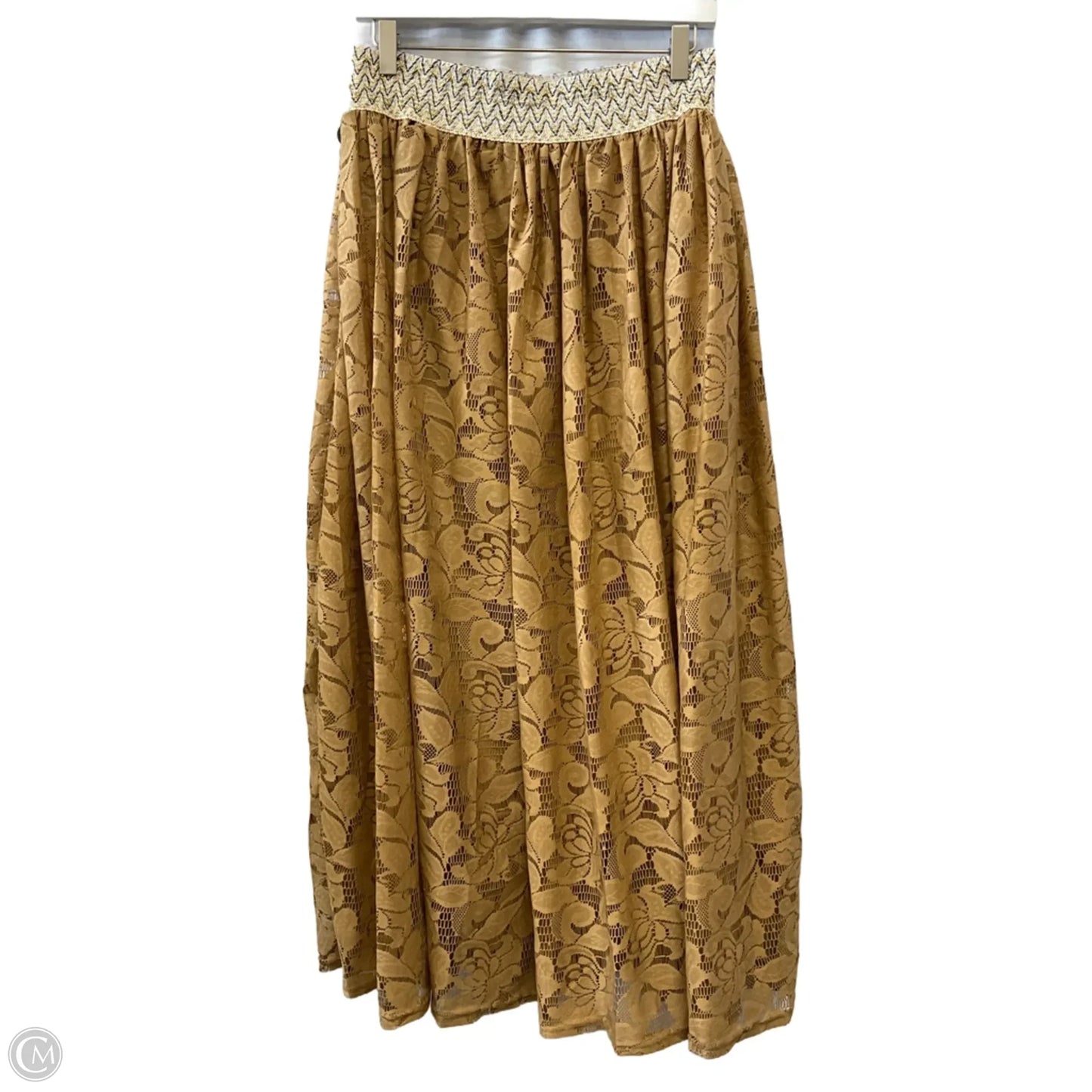 Skirt Midi By Magic In Tan, Size: 1x